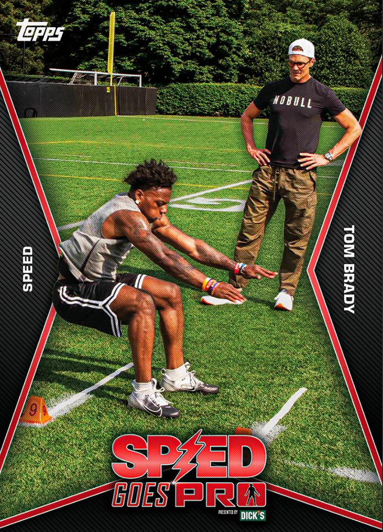 2025 Topps Speed Goes Pro - 5 Card Pack product image