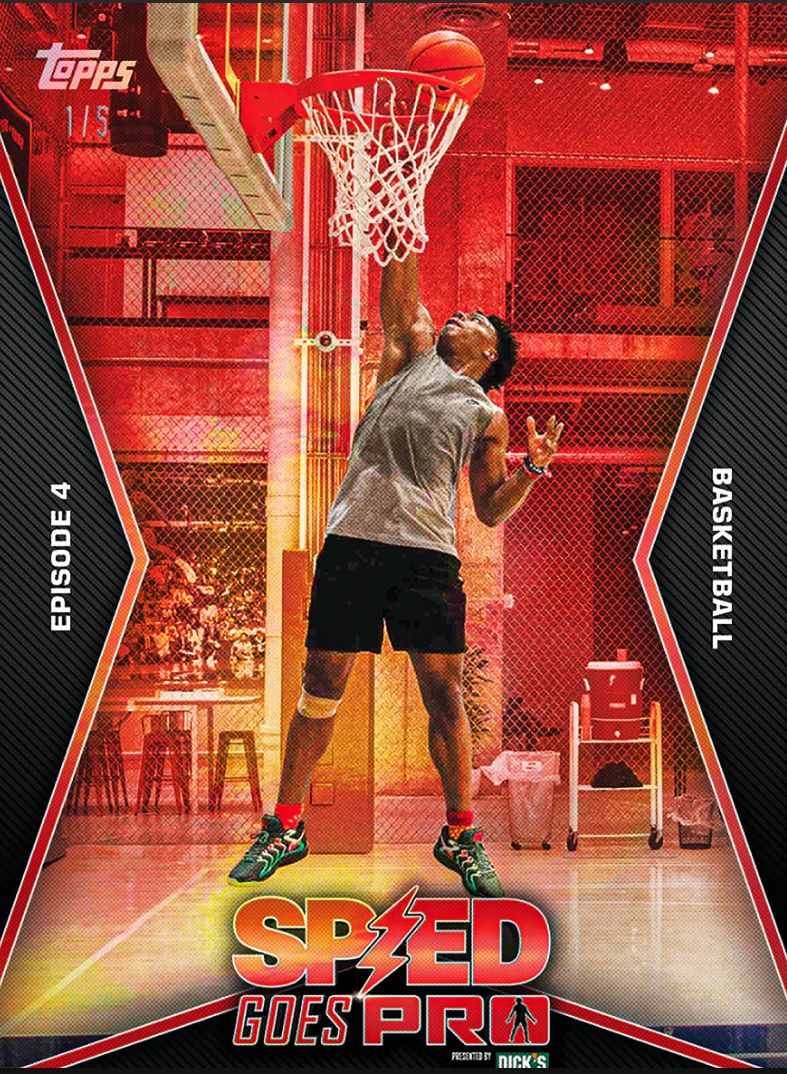 2025 Topps Speed Goes Pro - 5 Card Pack product image