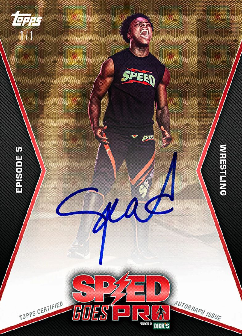 2025 Topps Speed Goes Pro - 5 Card Pack product image