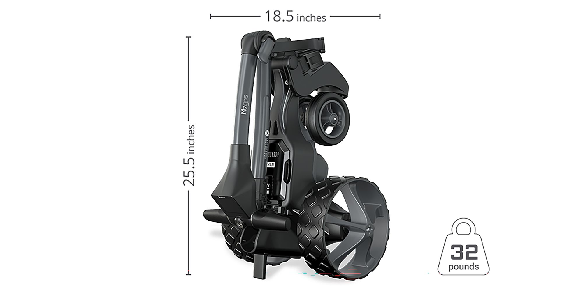 Motocaddy M7 GPS Remote Electric Caddy product image