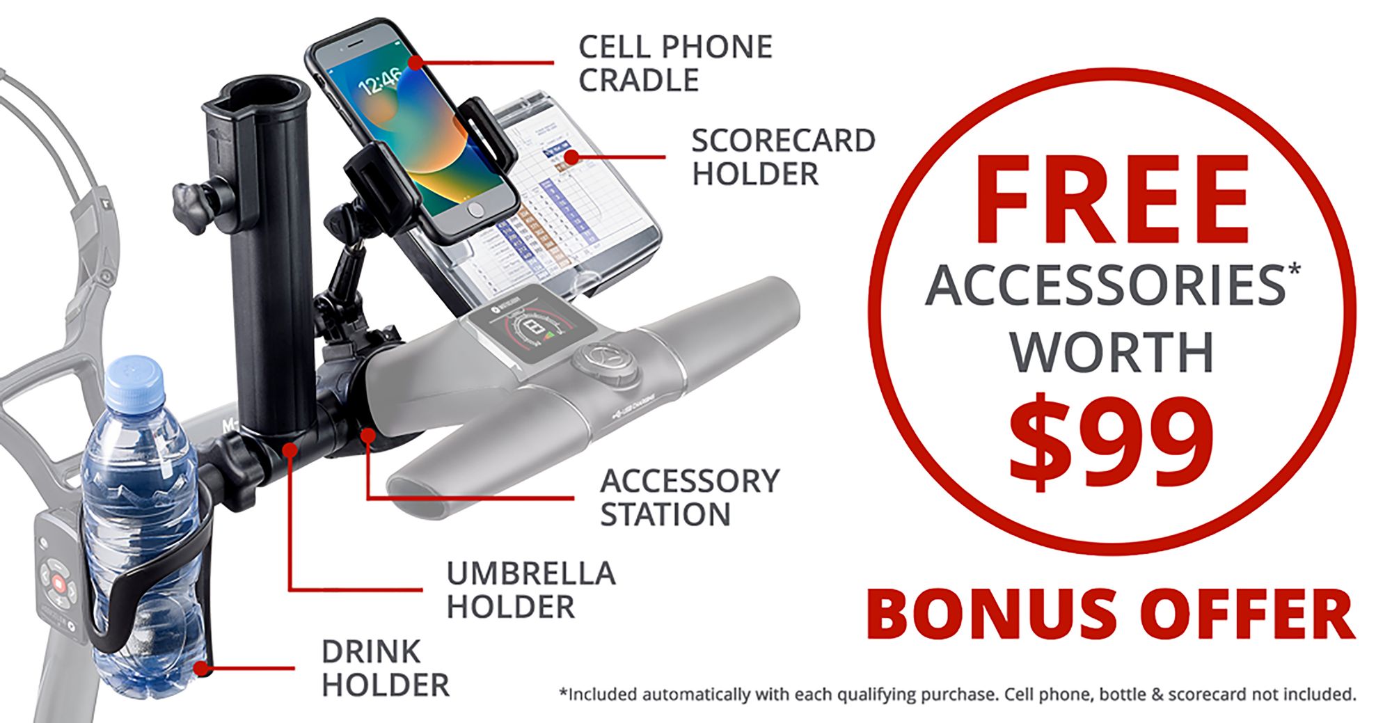 Motocaddy M7 GPS Remote Electric Caddy product image