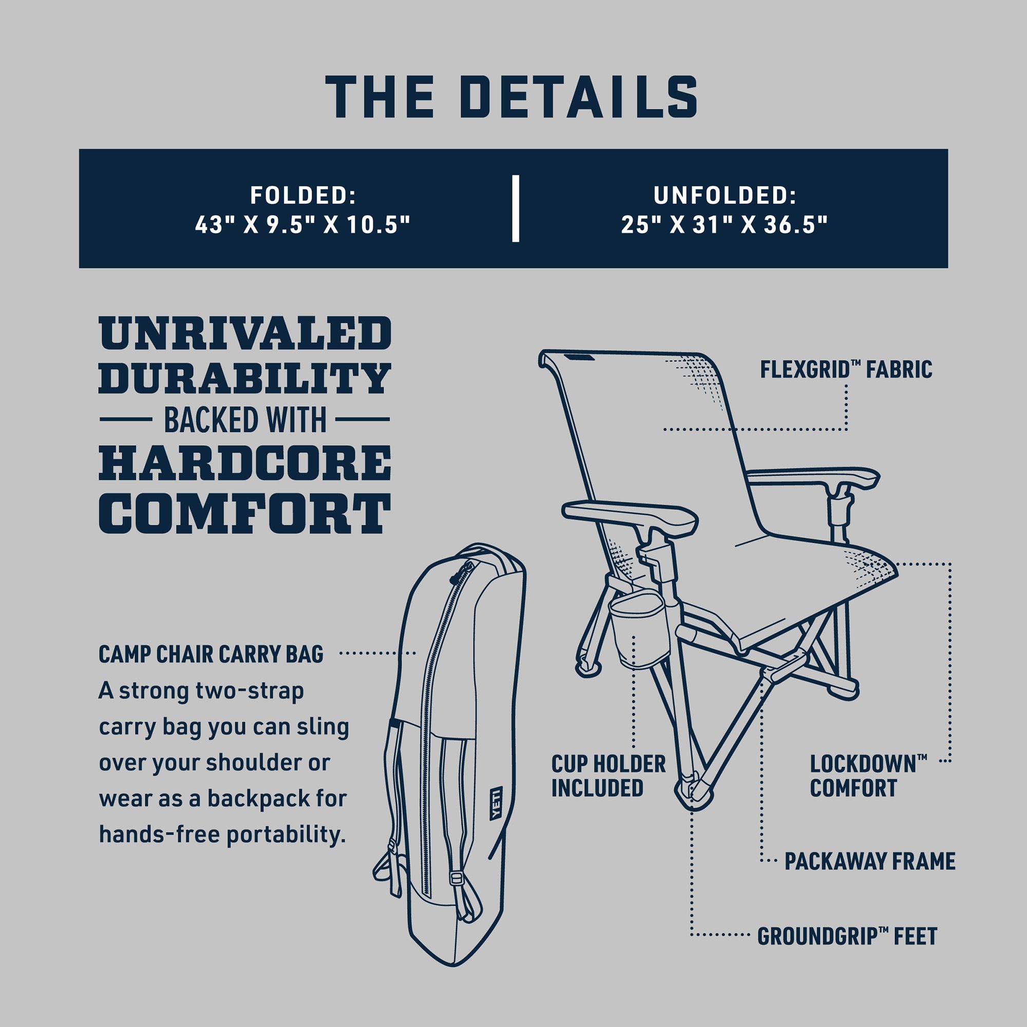 YETI Trailhead Camp Chair product image