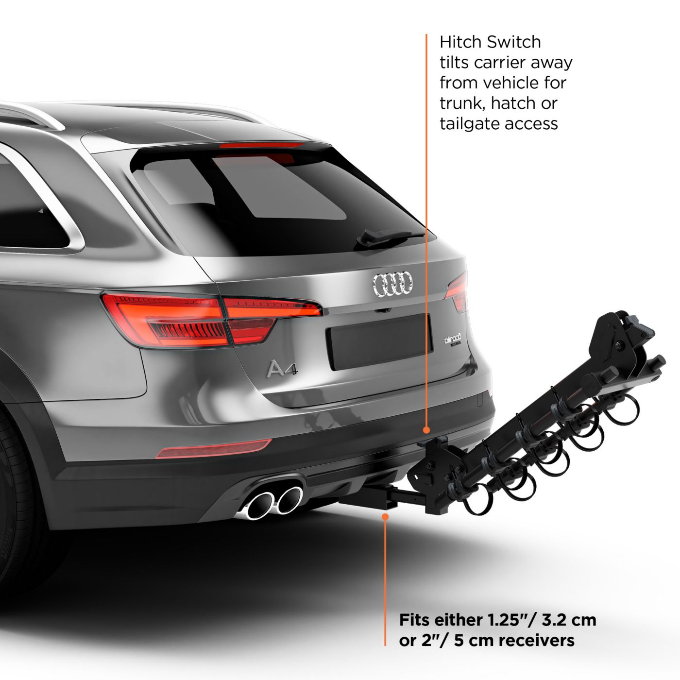 Thule tailgate bike carrier sales