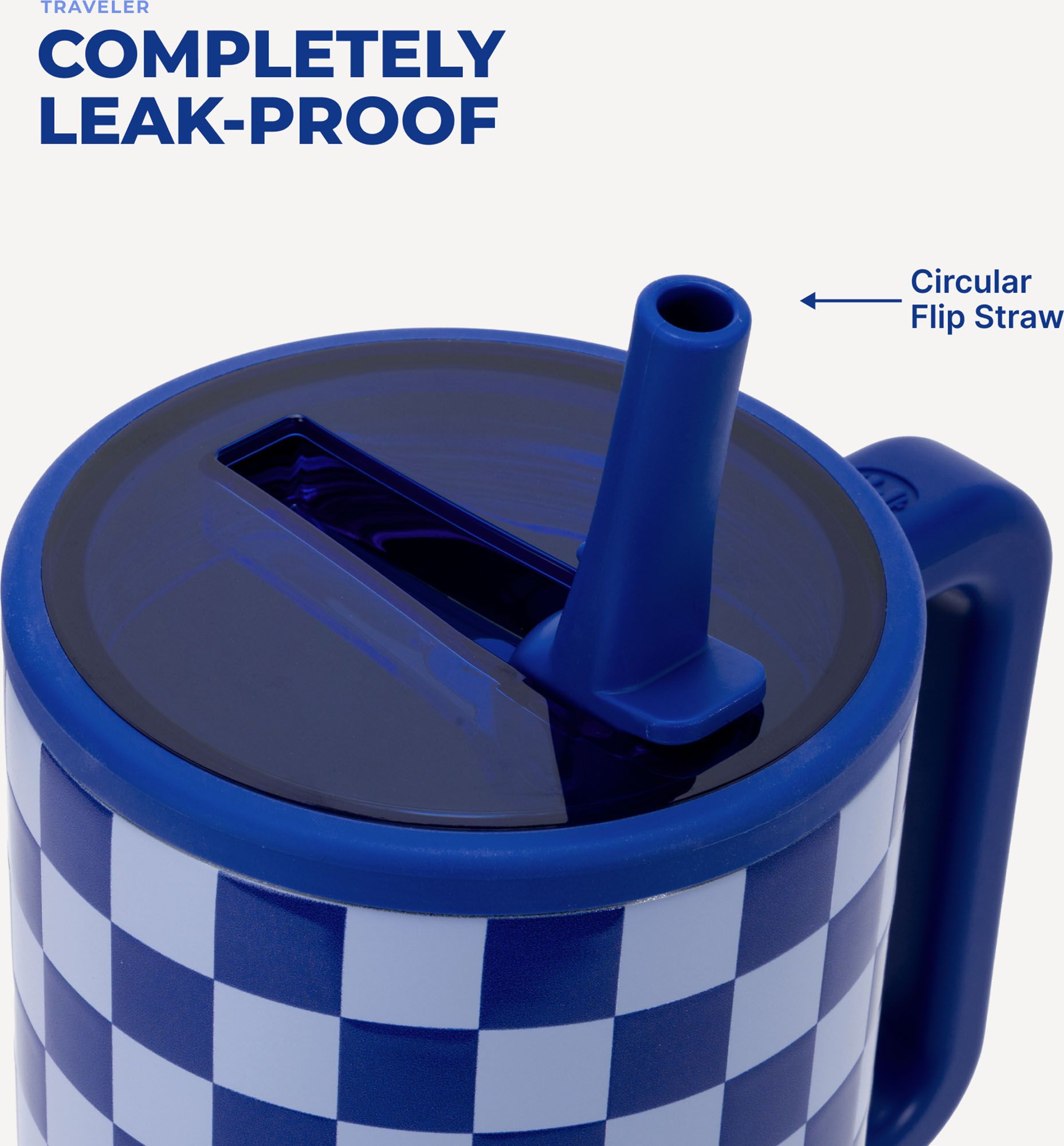 HYDROJUG 20 oz. Traveler Tumbler - Checkers product image