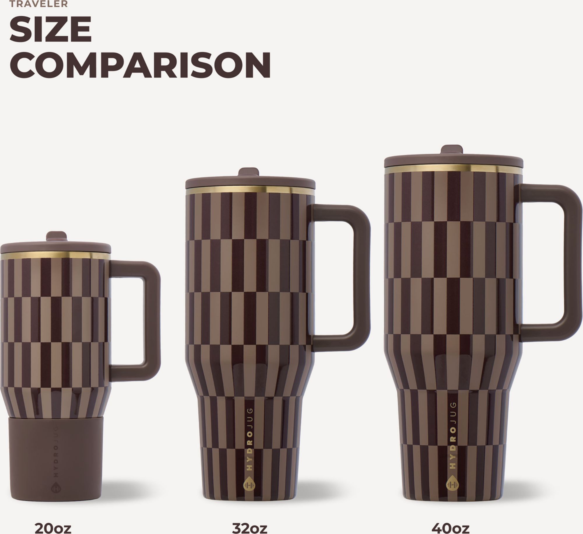 HYDROJUG 20 oz. Traveler Tumbler - Cozy Collection product image