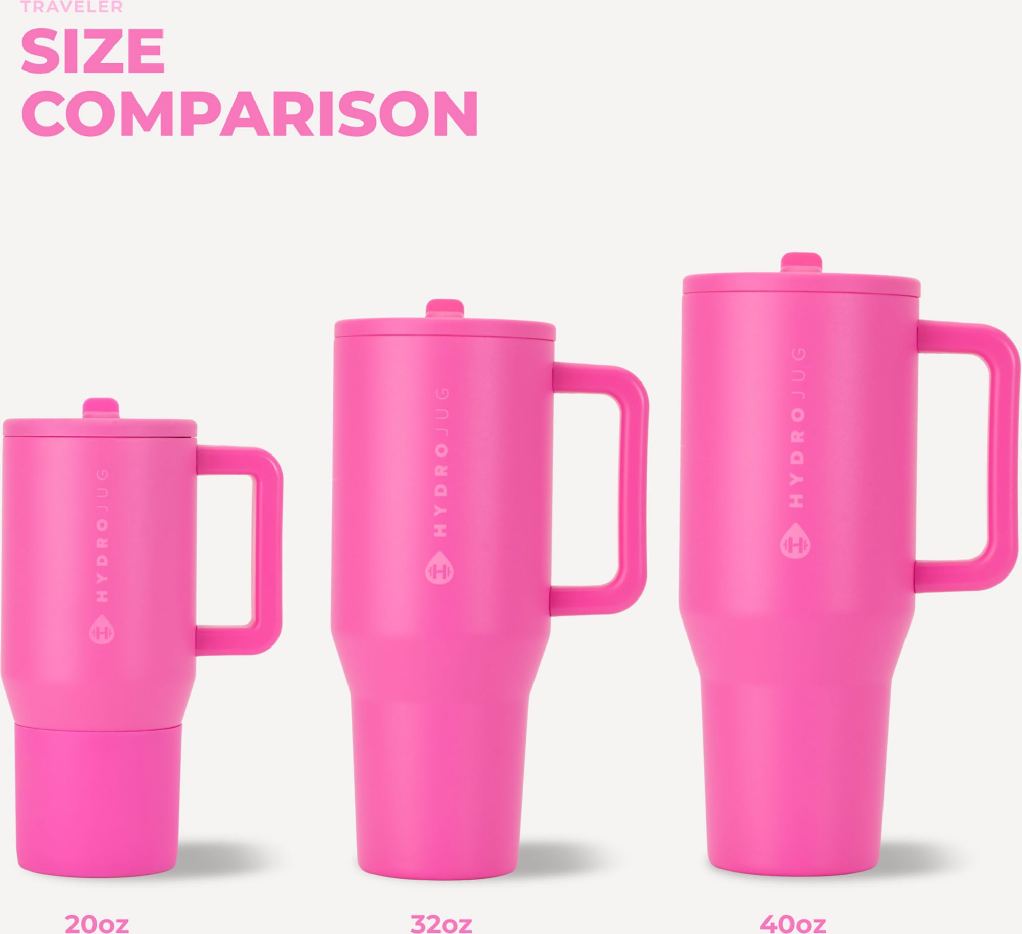 HYDROJUG 20 oz. Traveler Tumbler - Summer Colors product image