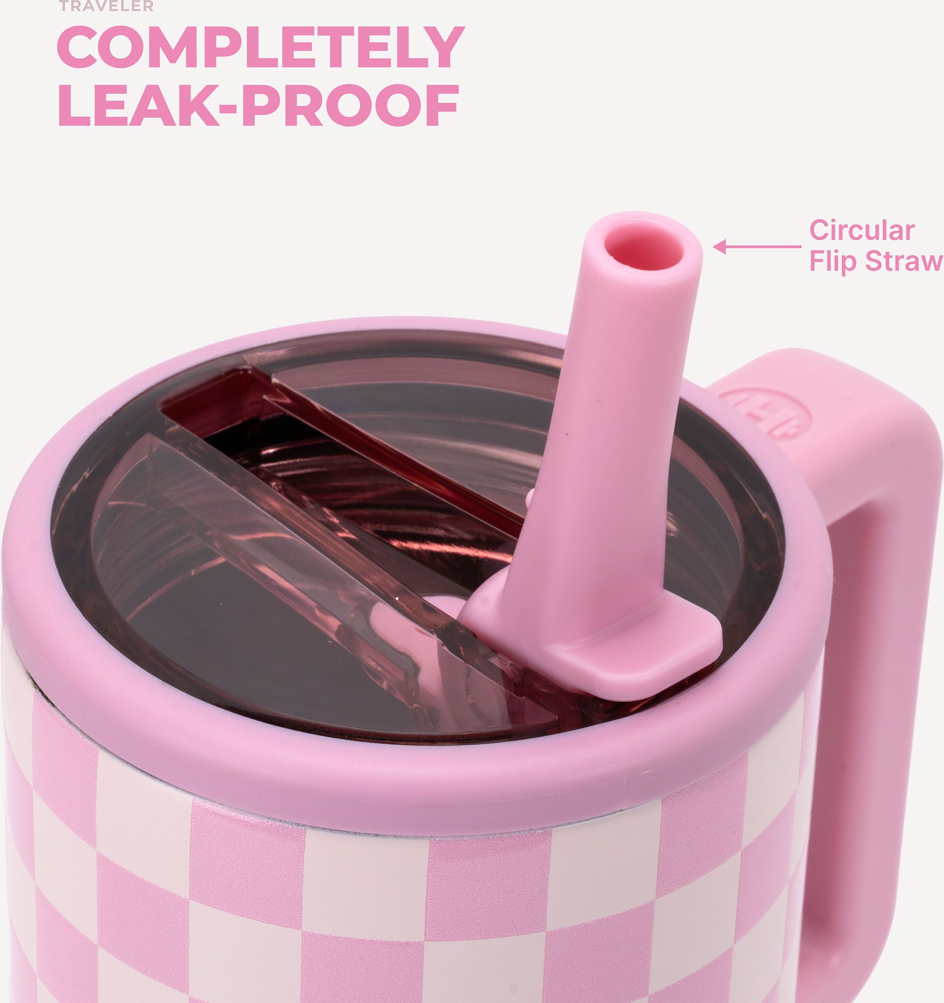HYDROJUG 40 oz. Traveler Tumbler - Checkers product image