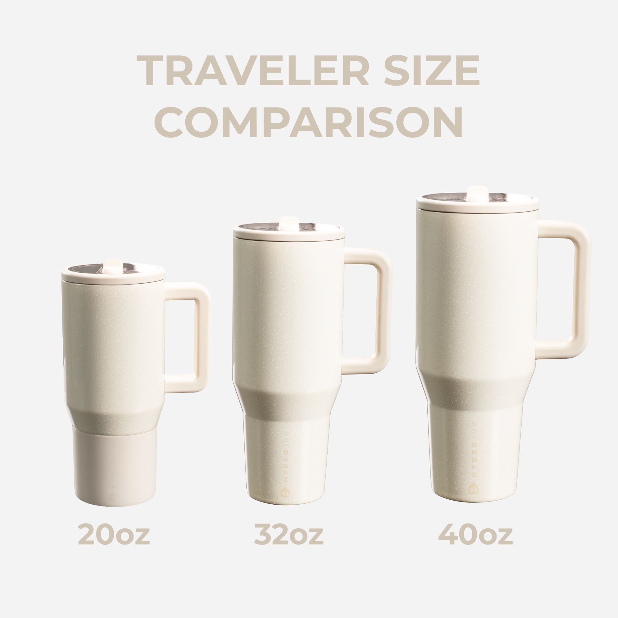 HYDROJUG 40 oz. Traveler Tumbler with Premium Finish product image