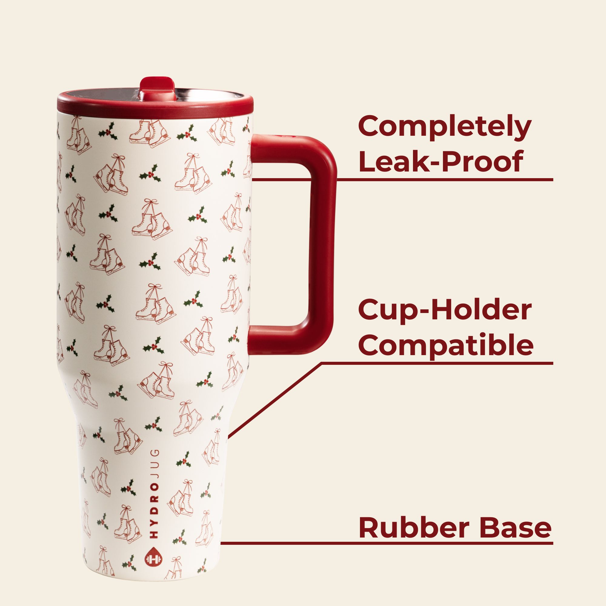 HYDROJUG 40 oz. Traveler Tumbler with Premium Finish product image