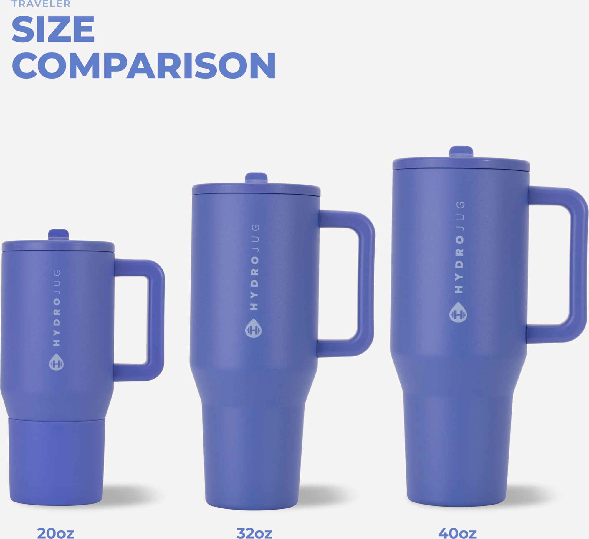 HYDROJUG 40 oz. Traveler Tumbler - Summer Colors product image