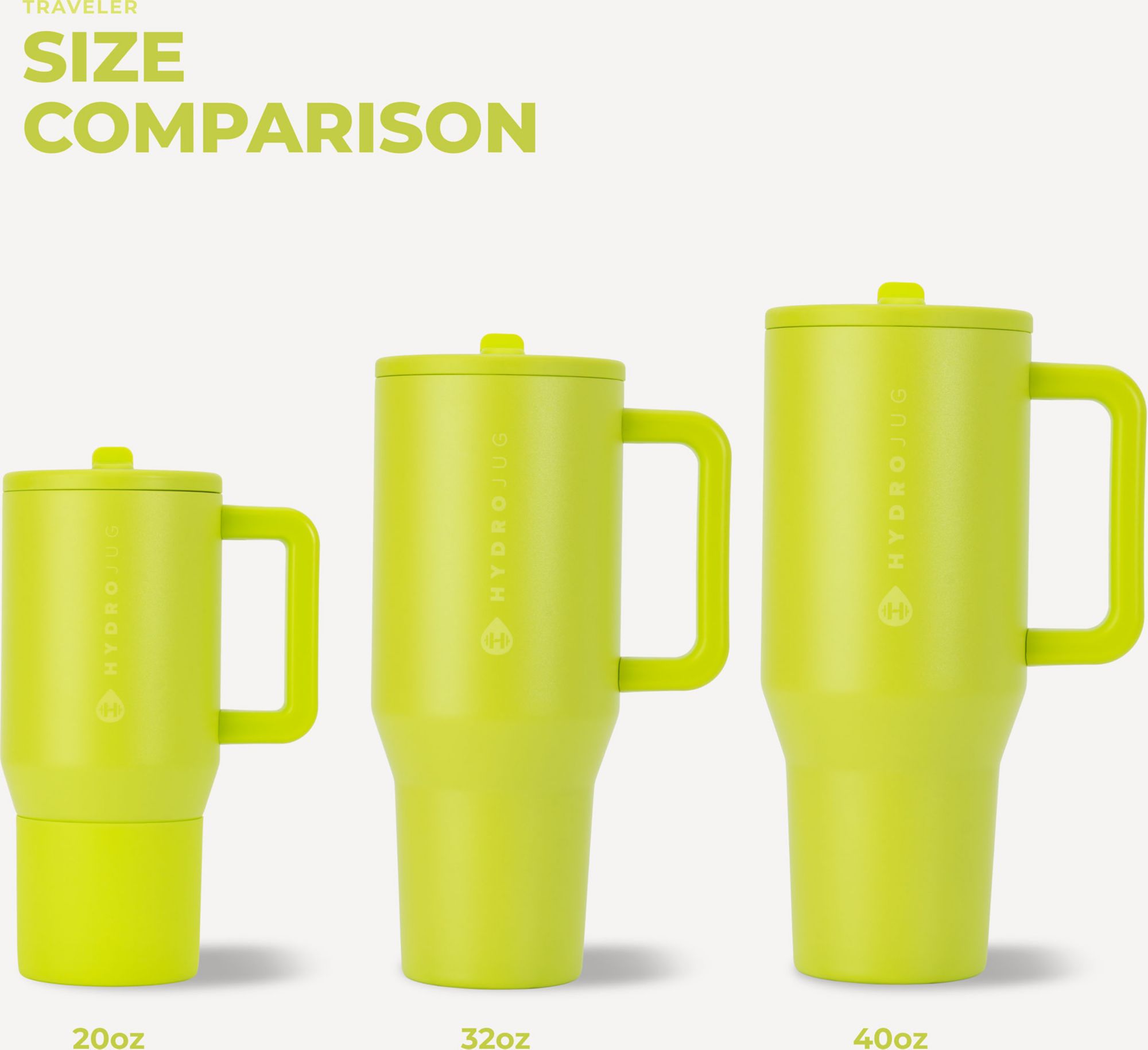 HYDROJUG 40 oz. Traveler Tumbler - Summer Colors product image