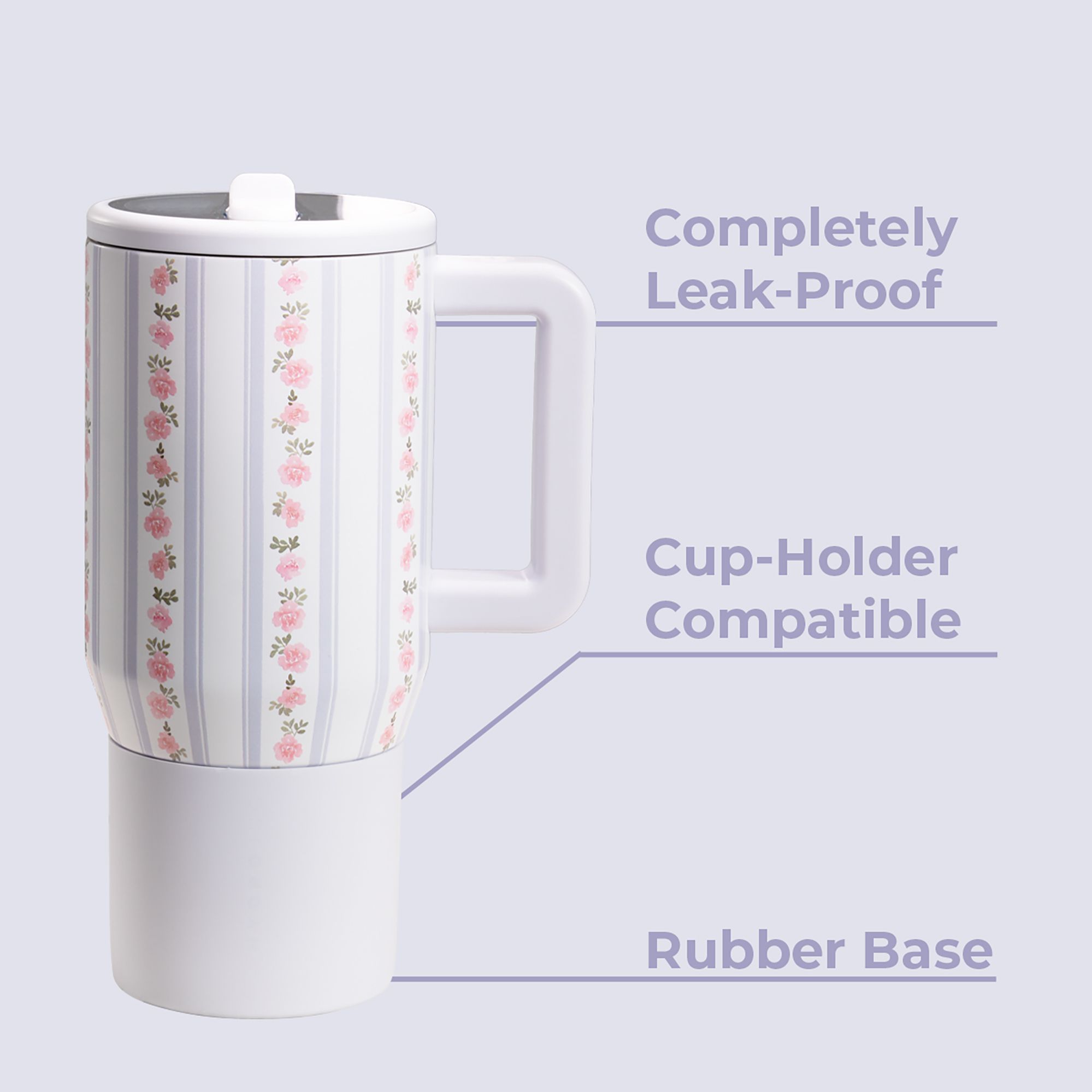 HYDROJUG 20 oz. Traveler Tumbler with Premium Finish - Spring Collection product image