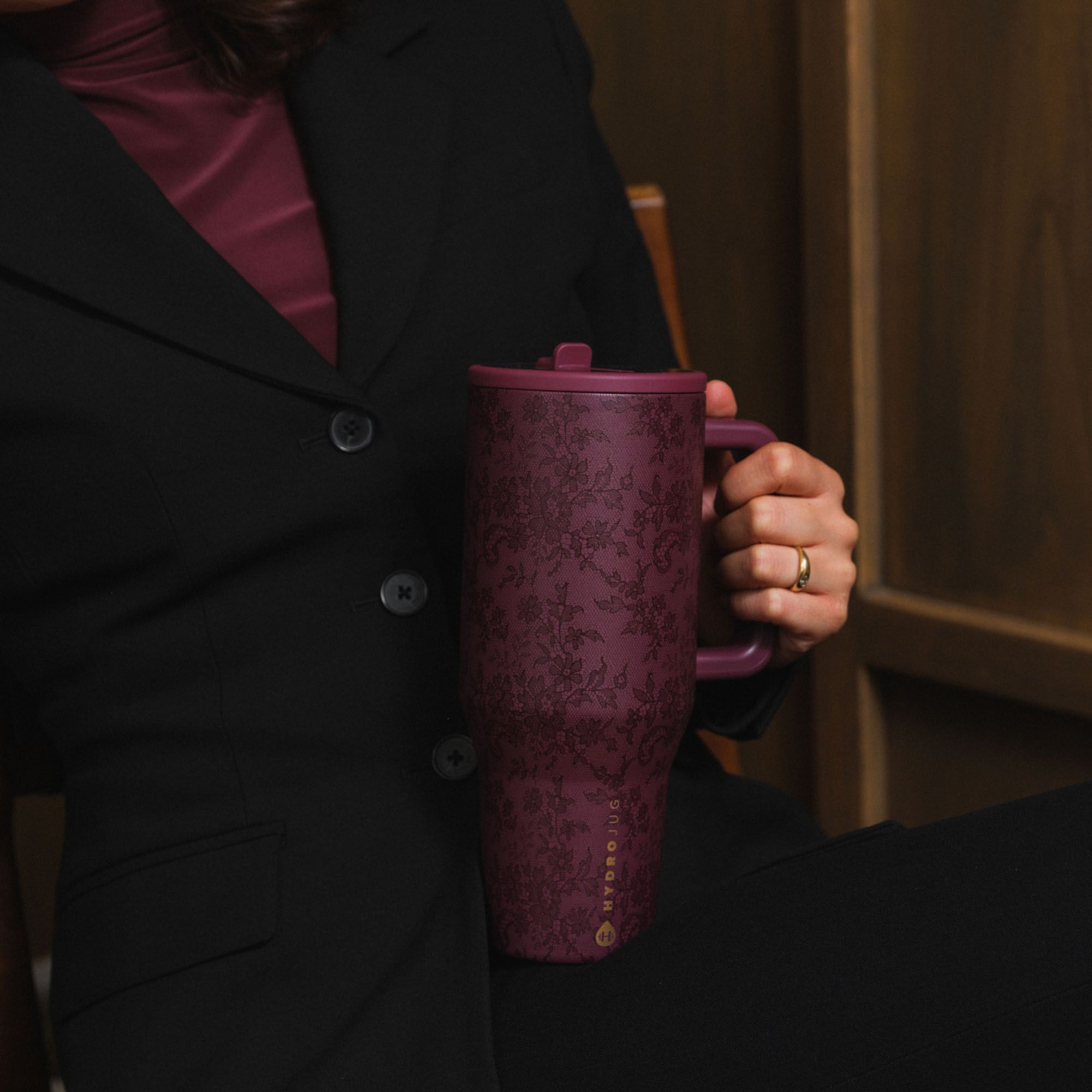 HYDROJUG 32 oz. Traveler Tumbler - Midnight Collection product image