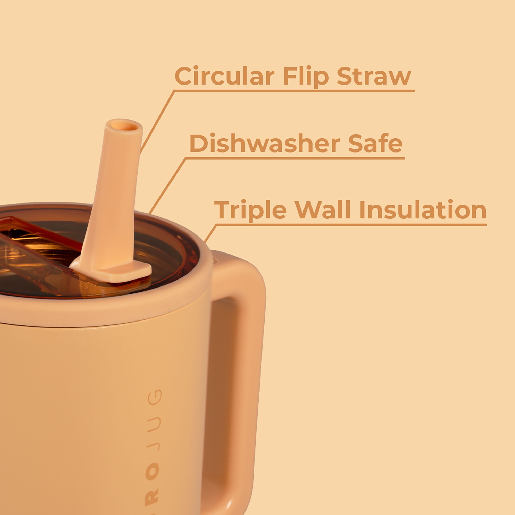 HYDROJUG 32 oz. Traveler Tumbler - Spring Collection product image