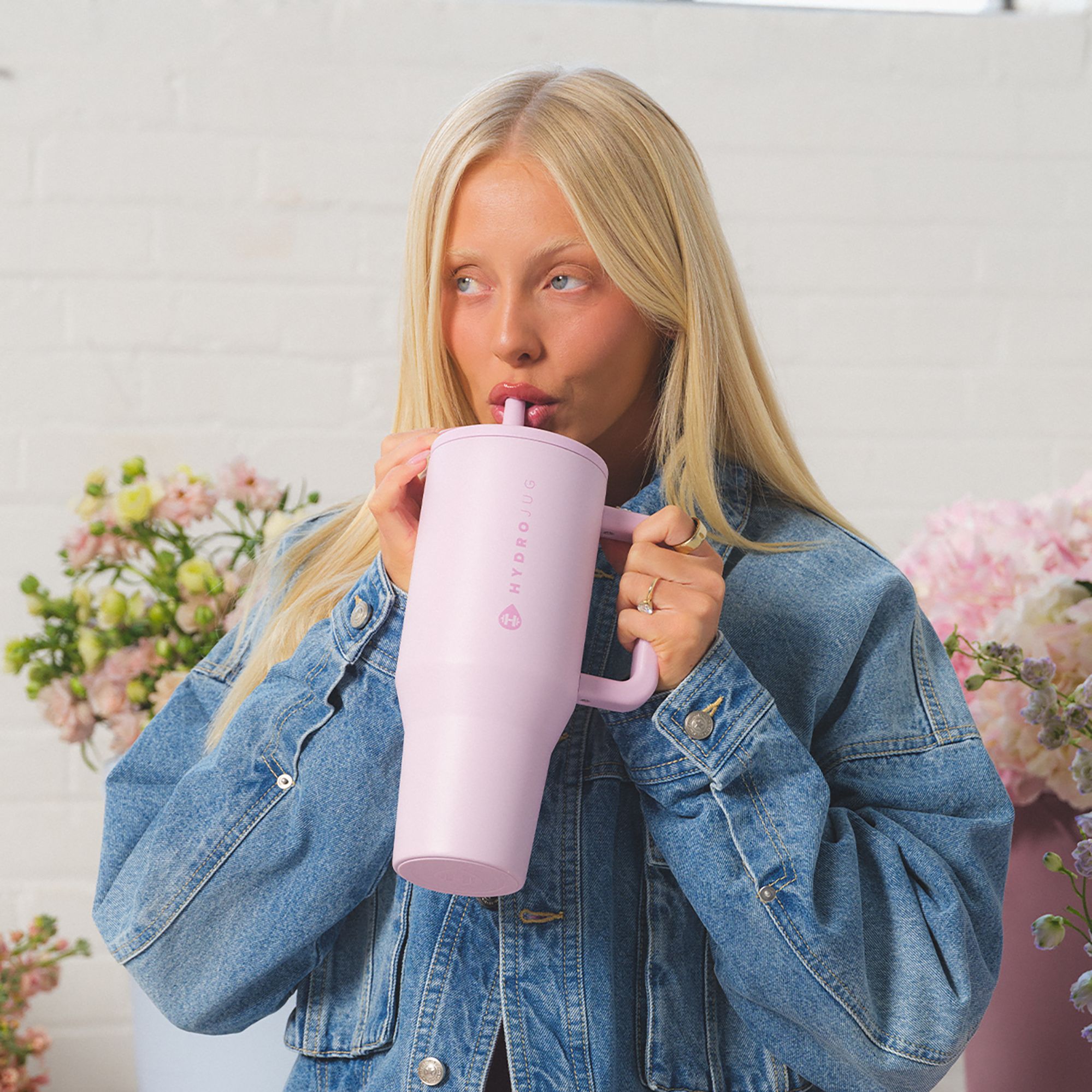 HYDROJUG 32 oz. Traveler Tumbler - Spring Collection product image