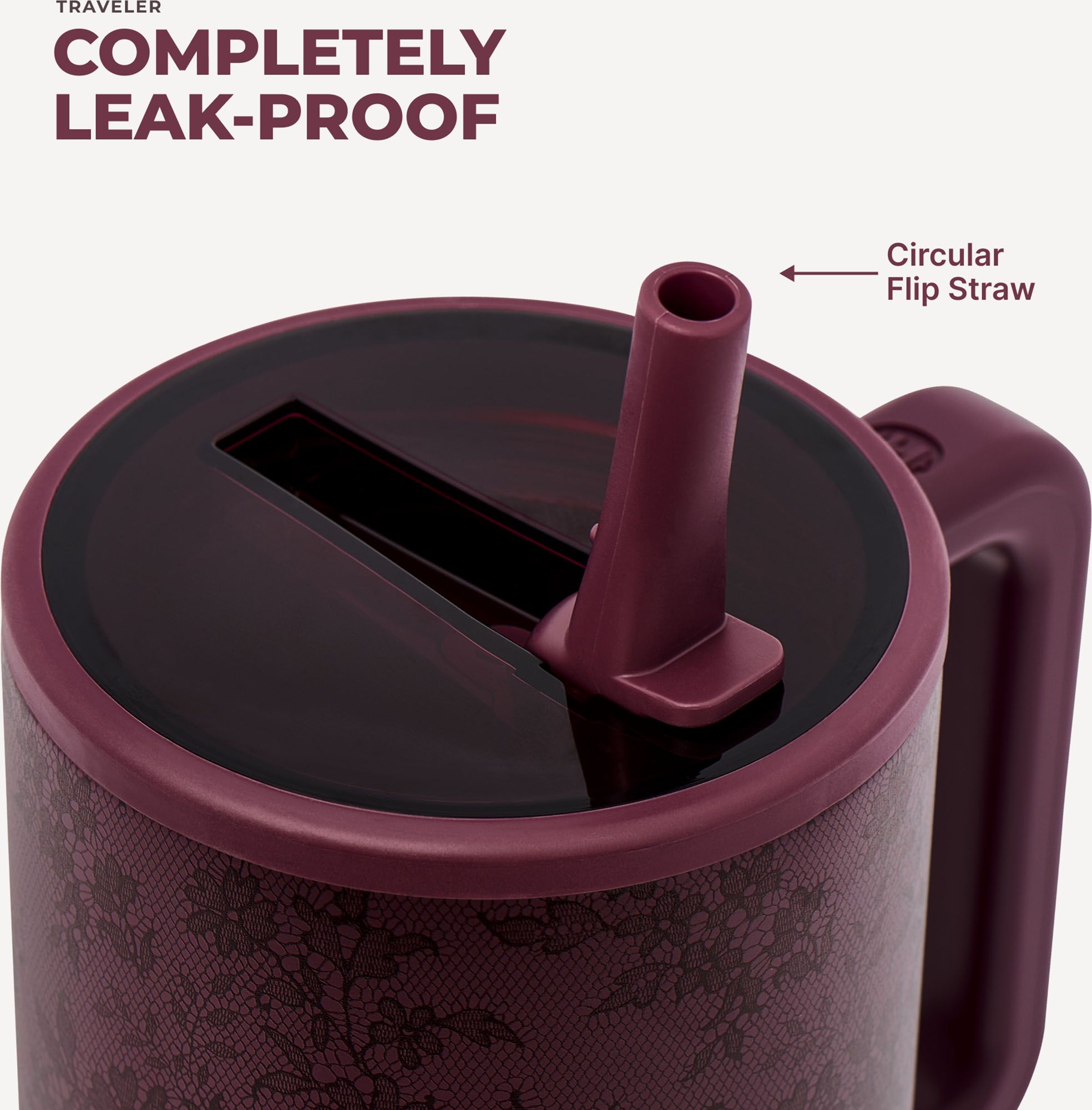 HYDROJUG 40 oz. Traveler Tumbler - Midnight Collection product image