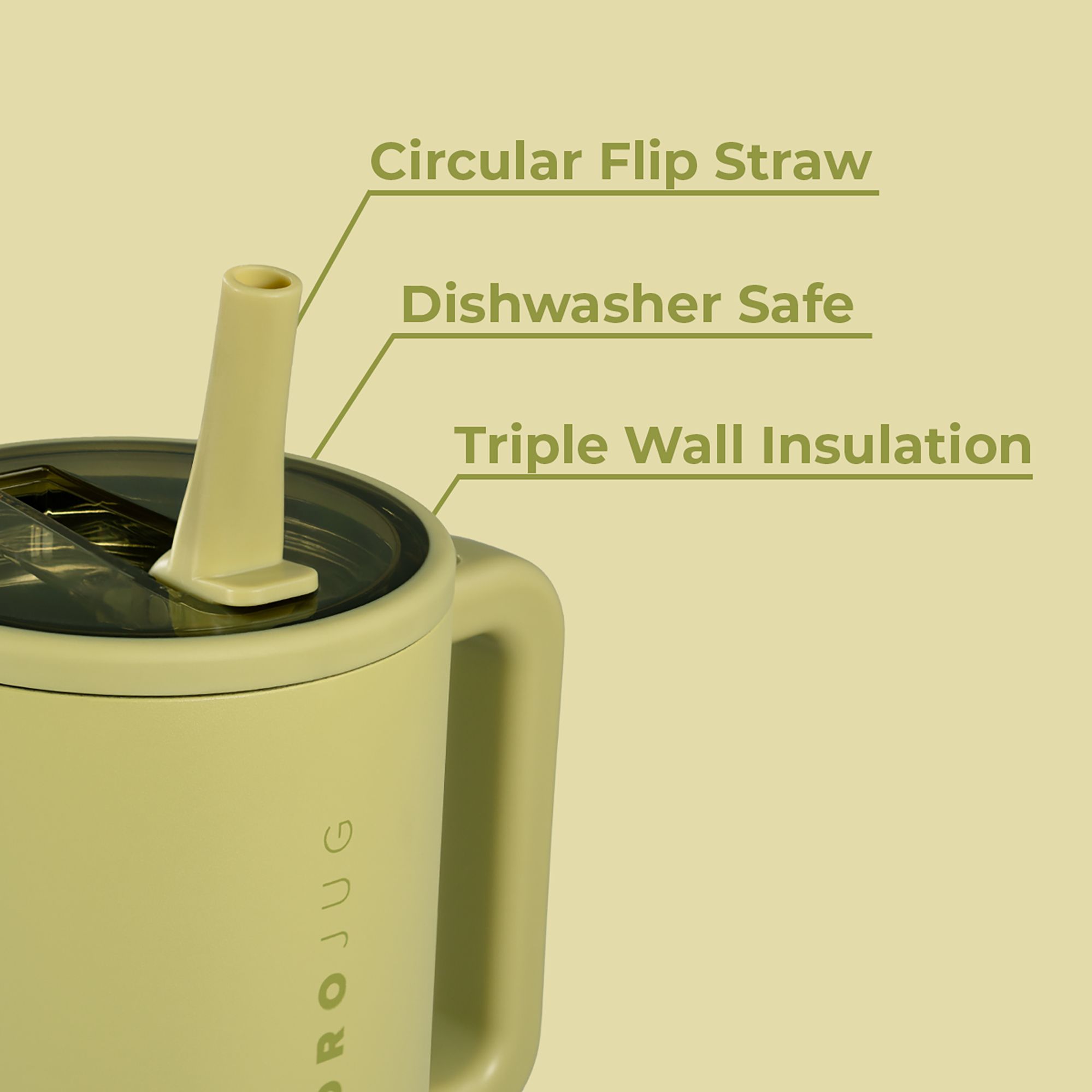 HYDROJUG 40 oz. Traveler Tumbler - Spring Collection product image