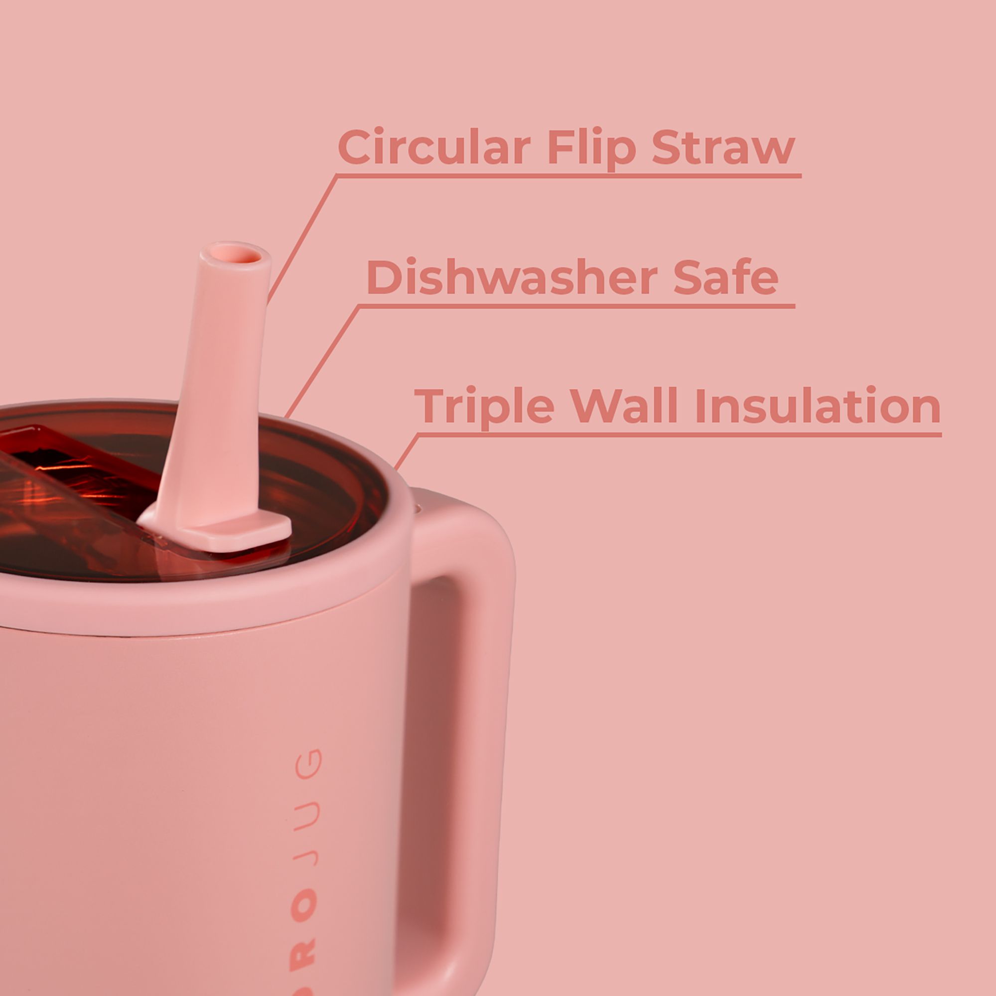 HYDROJUG 40 oz. Traveler Tumbler - Spring Collection product image