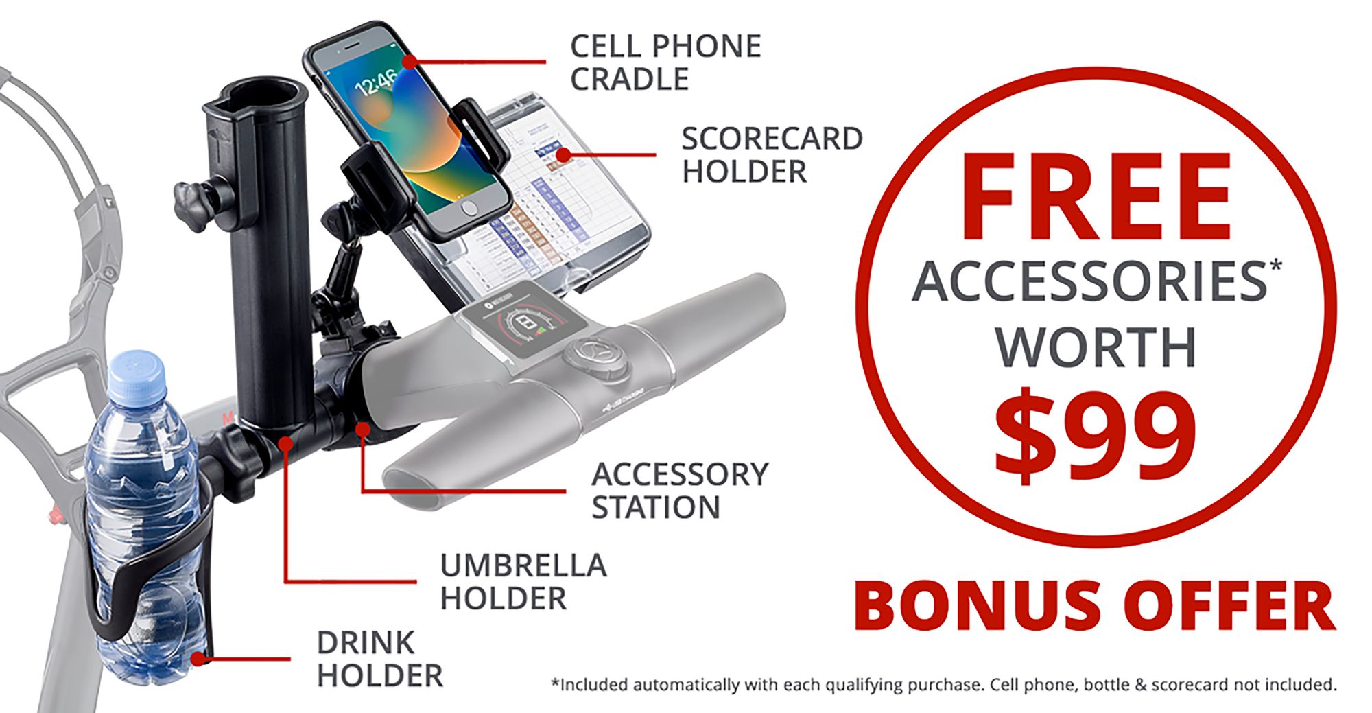 Motocaddy M1 DHC Electric Caddy product image