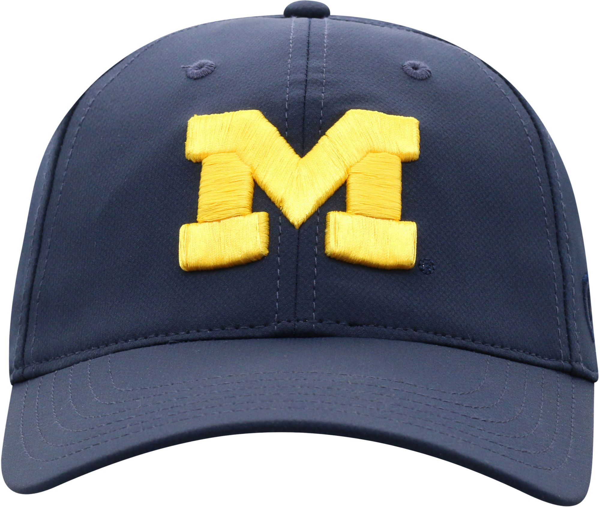 Top of the World Men's Michigan Wolverines Blue Trainer Adjustable Hat product image