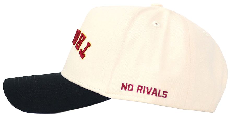 No Rivals Adult USC Trojans Black Upside Down Adjustable Snapback Hat product image