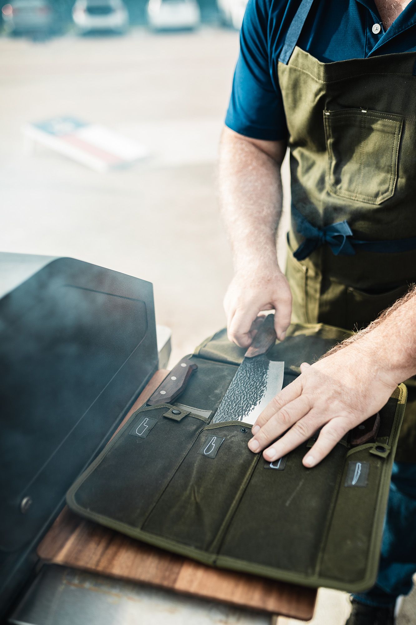 TRUE PrimalForge Rocker Butcher Knife product image