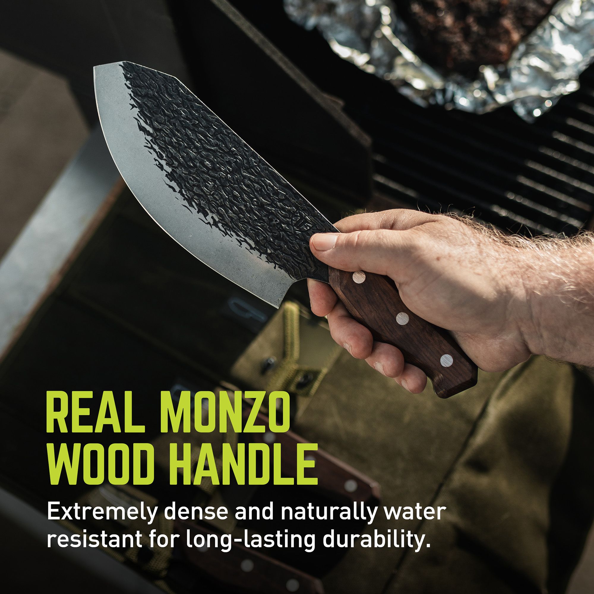 TRUE PrimalForge Rocker Butcher Knife product image