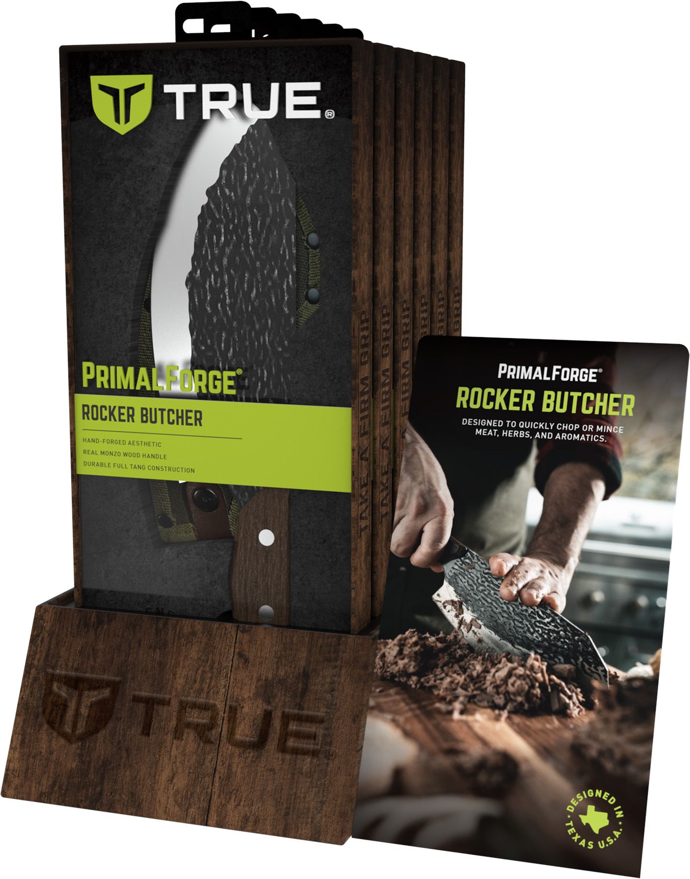 TRUE PrimalForge Rocker Butcher Knife product image