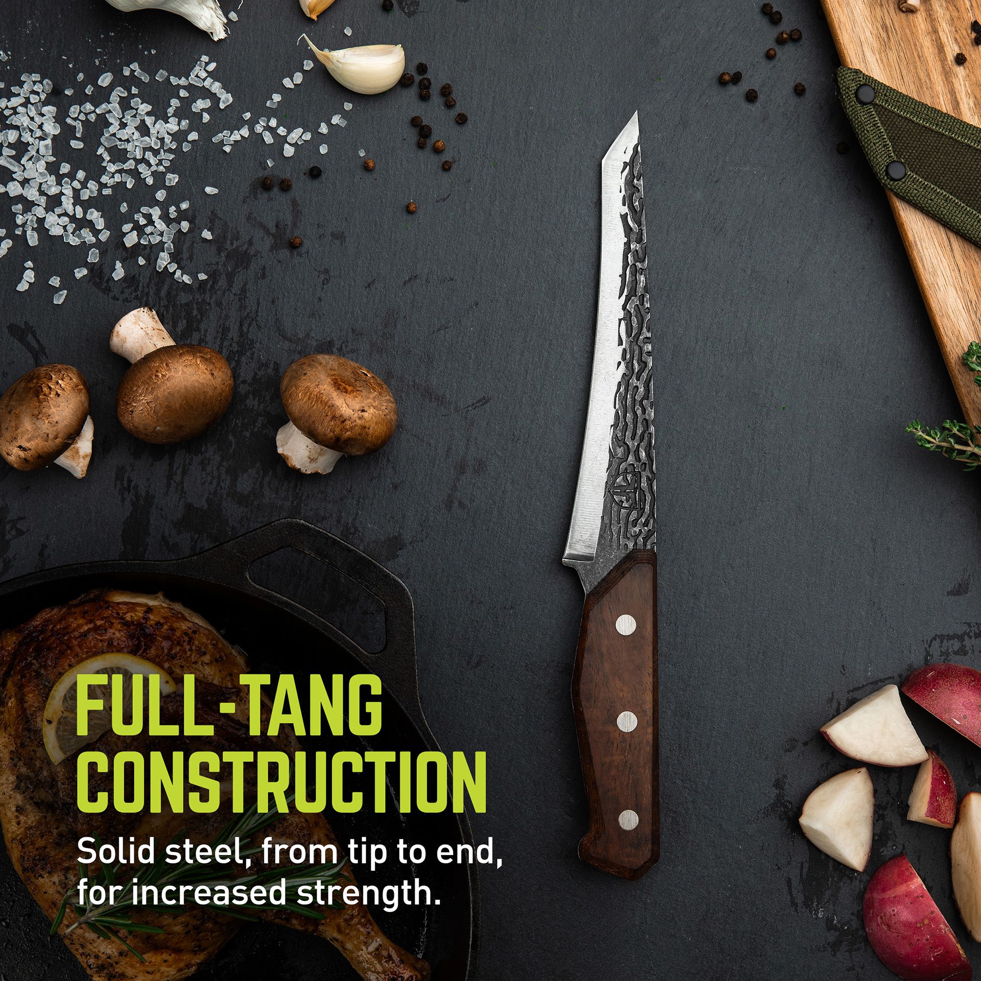 TRUE PrimalForge Tanto Slicer Knife product image