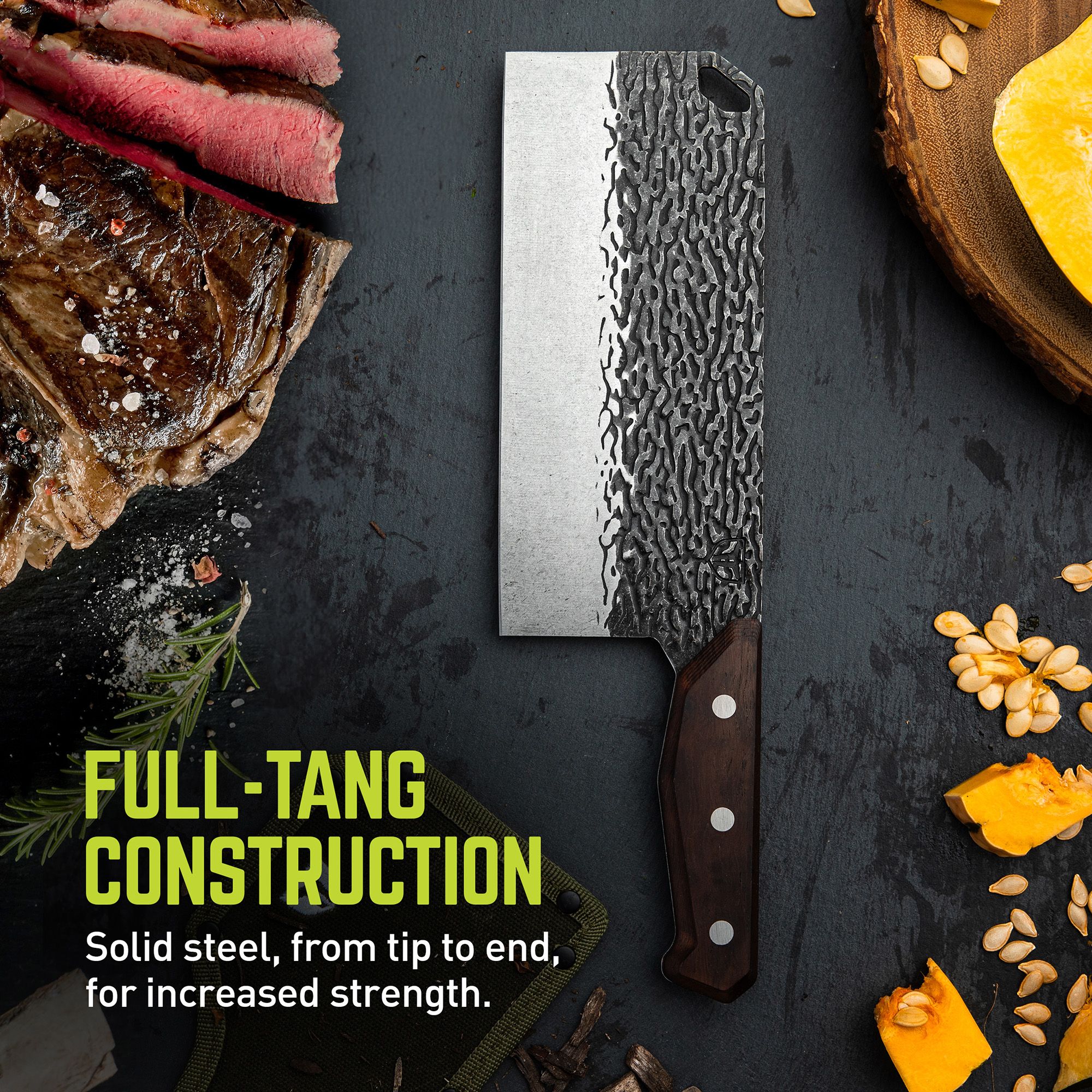 TRUE PrimalForge Cleaver Knife product image