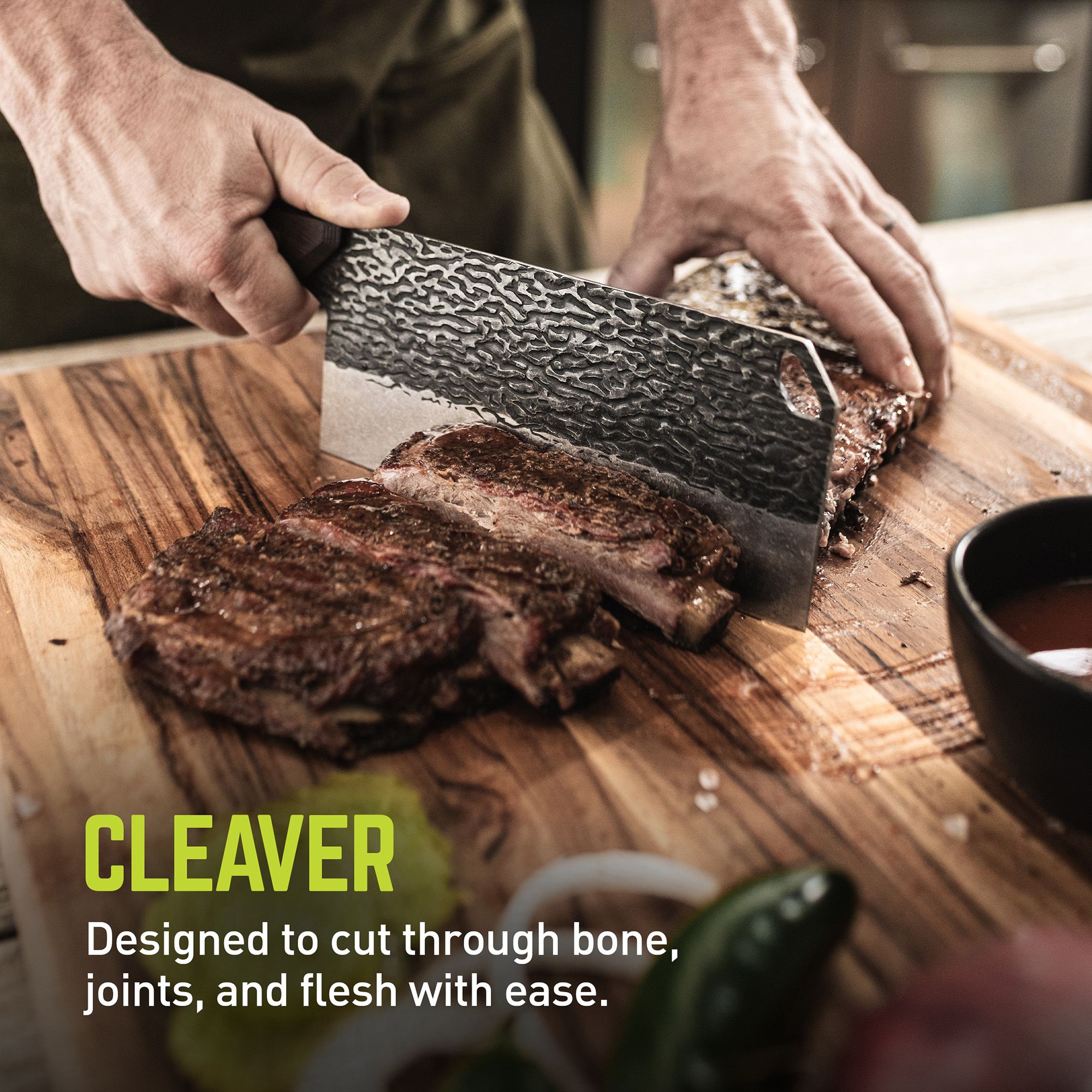 TRUE PrimalForge Cleaver Knife product image