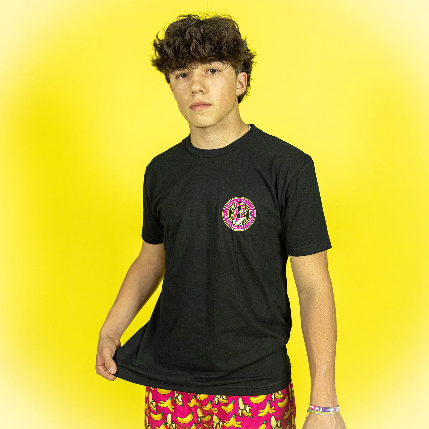 Baseball Lifestyle 101 Boys' Banana Shirt product image