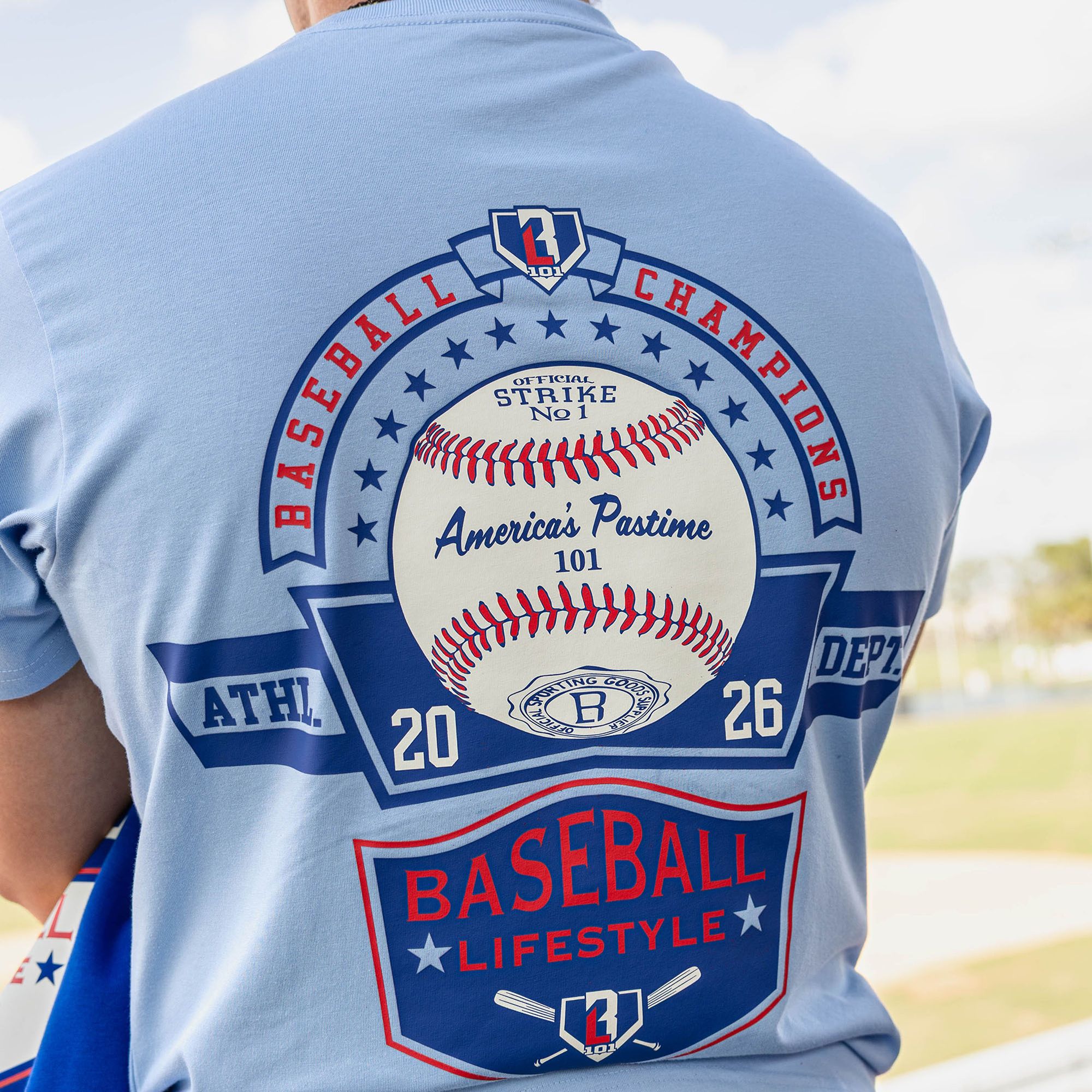 Baseball Lifestyle 101 Baseball Champions T-Shirt product image
