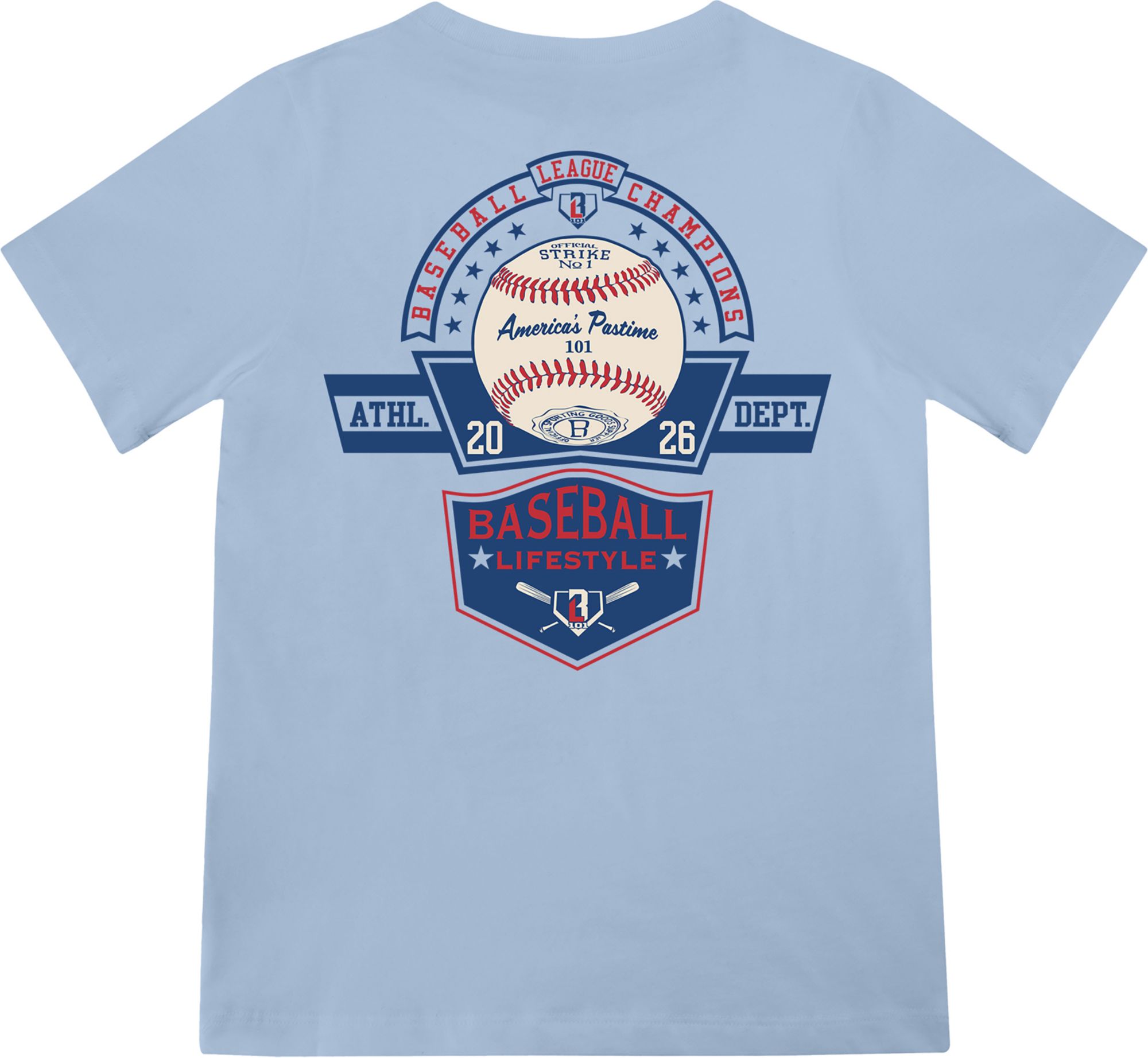 Baseball Lifestyle 101 Boys' Baseball Champions T-Shirt product image