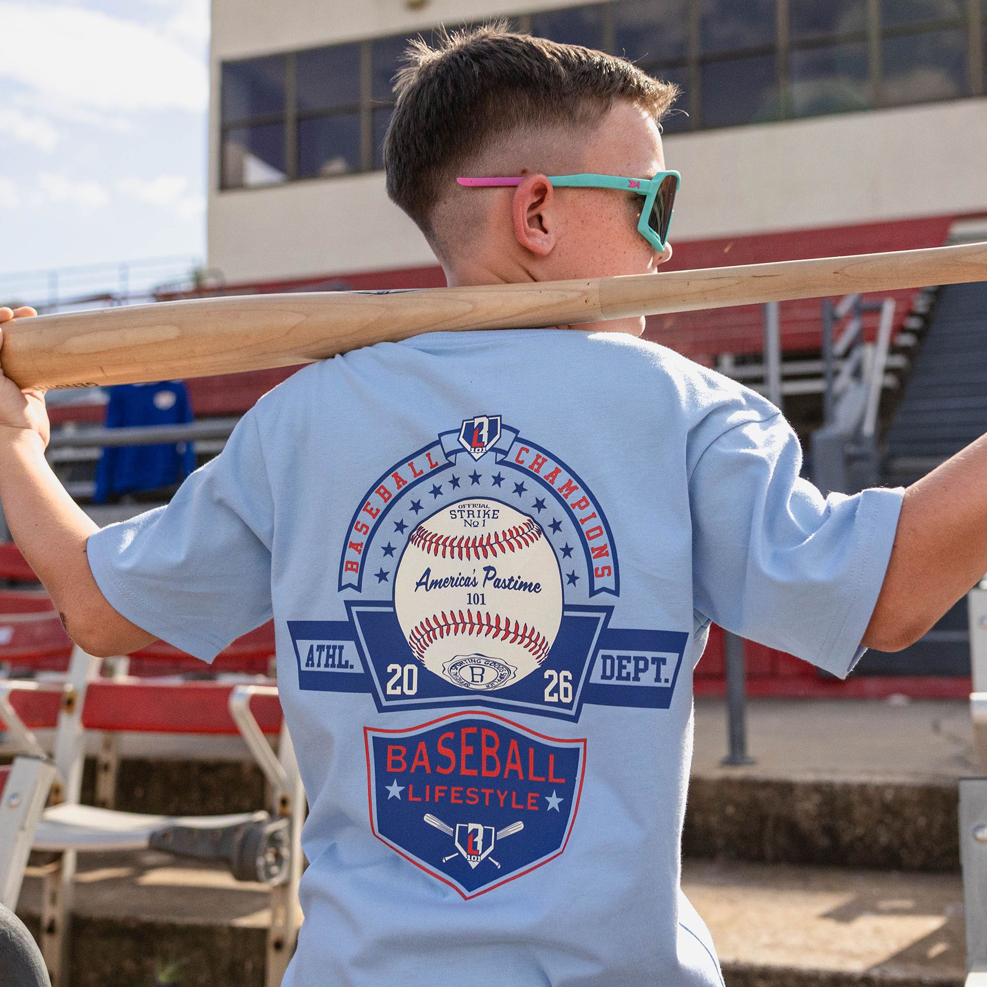 Baseball Lifestyle 101 Boys' Baseball Champions T-Shirt product image