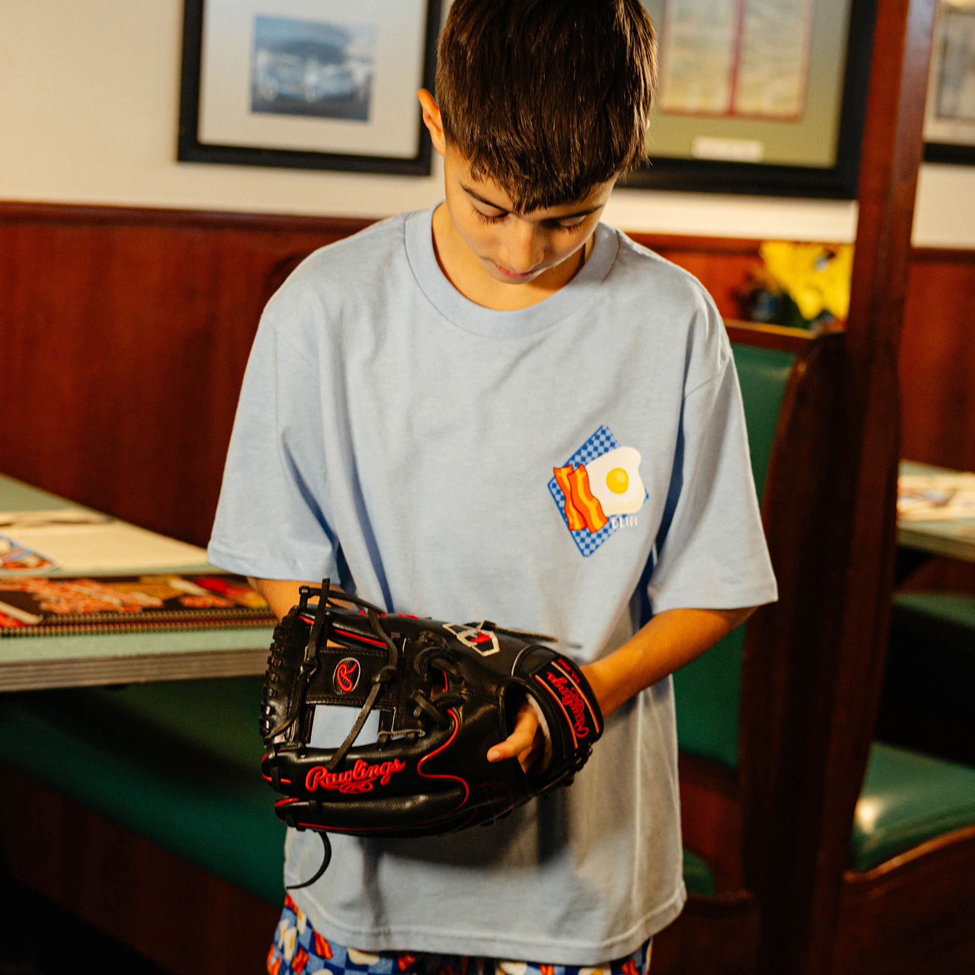 Baseball Lifestyle 101 Boys' Breakfast Shirt product image