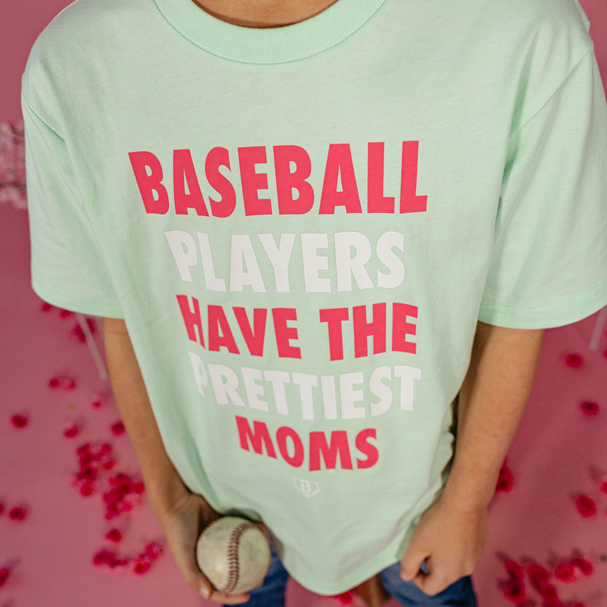 Baseball Lifestyle 101 Youth Baseball Players Have the Prettiest Moms T-Shirt product image