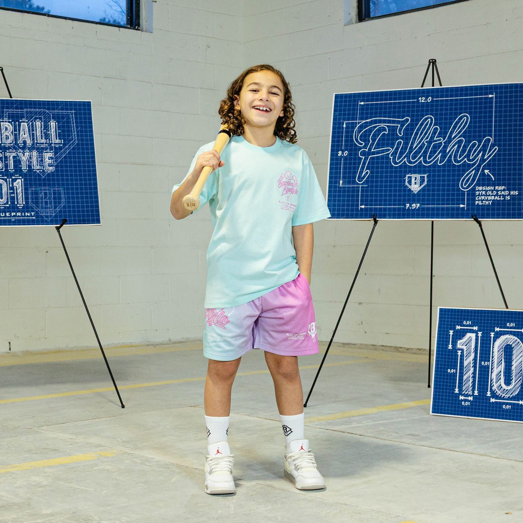 Baseball Lifestyle 101 Boys' Blueprint Shirt product image