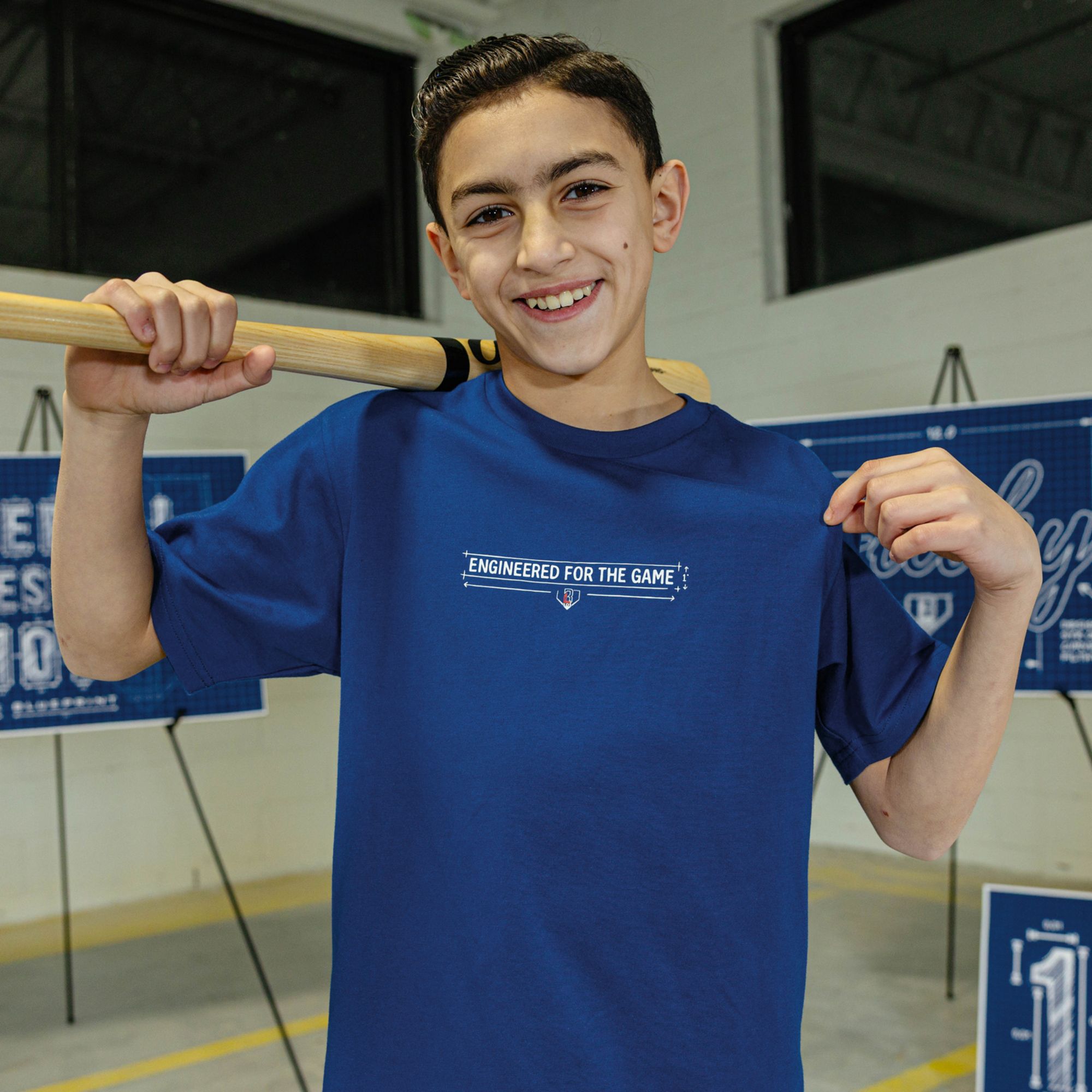 Baseball Lifestyle 101 Boys' Blueprint Shirt product image