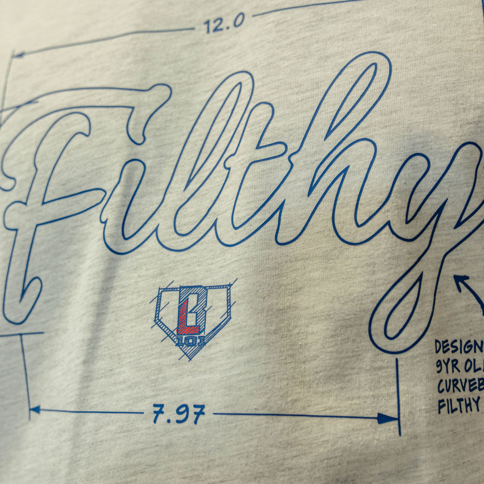 Baseball Lifestyle 101 Boys' Blueprint Shirt product image