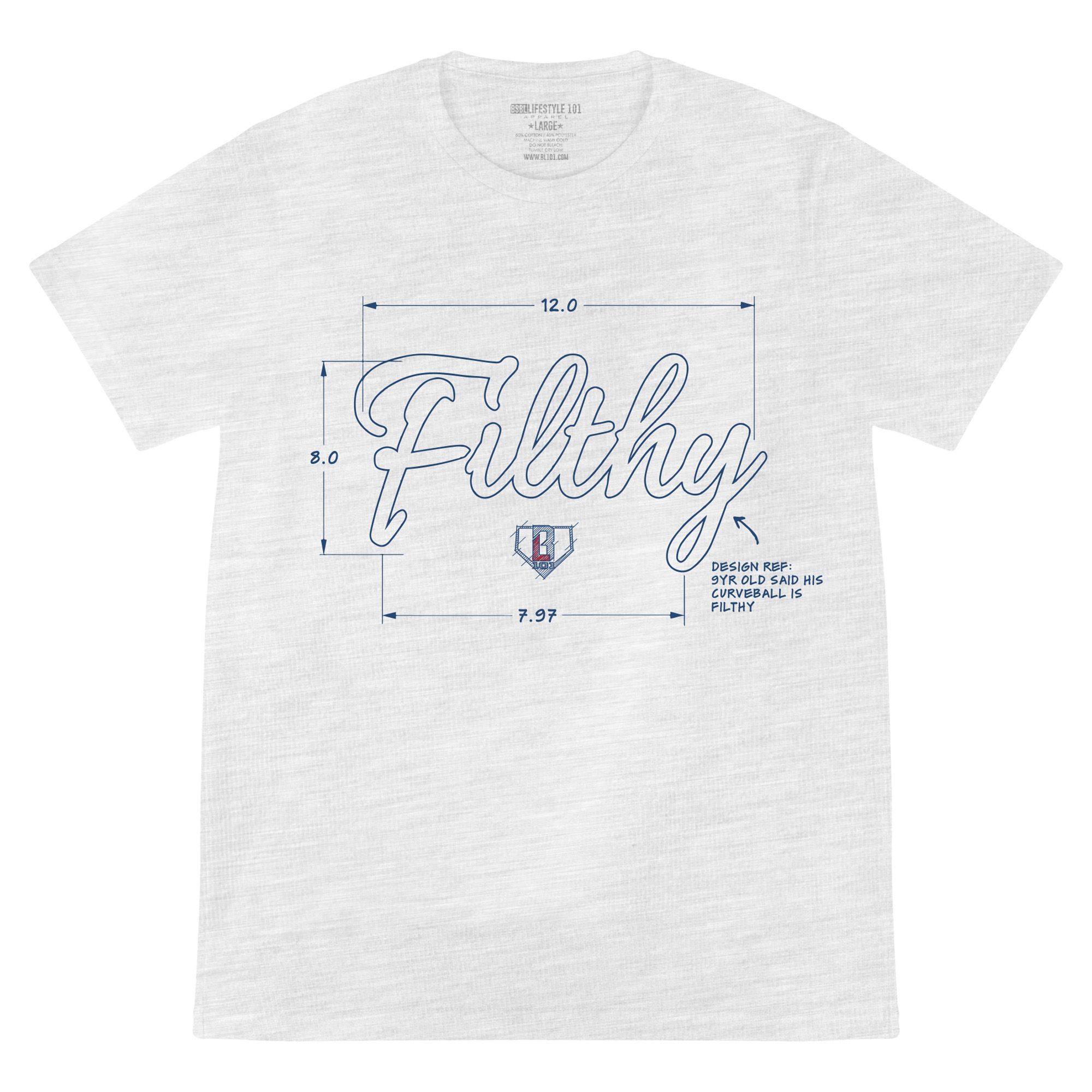 Baseball Lifestyle 101 Boys' Blueprint Shirt product image