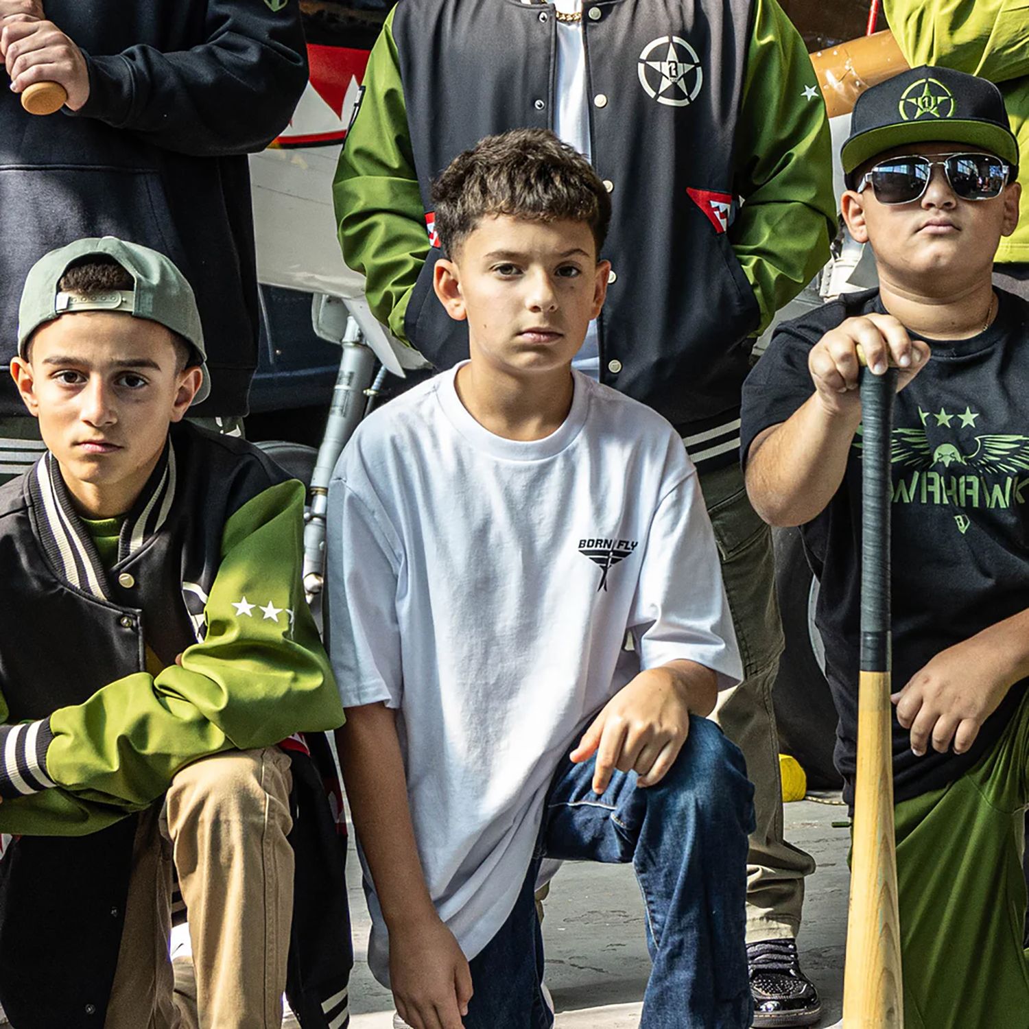 Baseball Lifestyle 101 Boys' Born To Fly Shirt product image