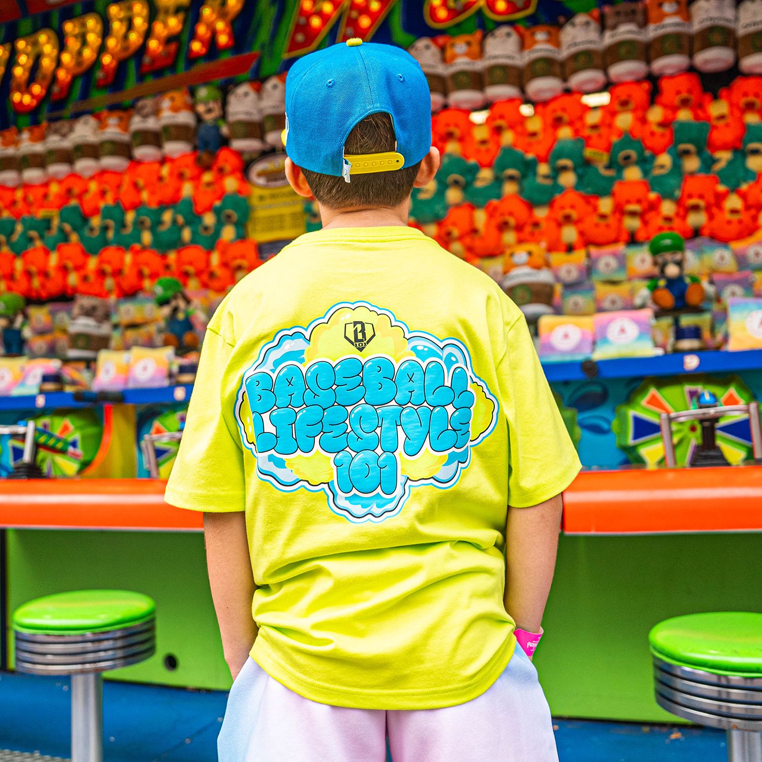 Baseball Lifestyle 101 Men's Cotton Candy Shirt product image