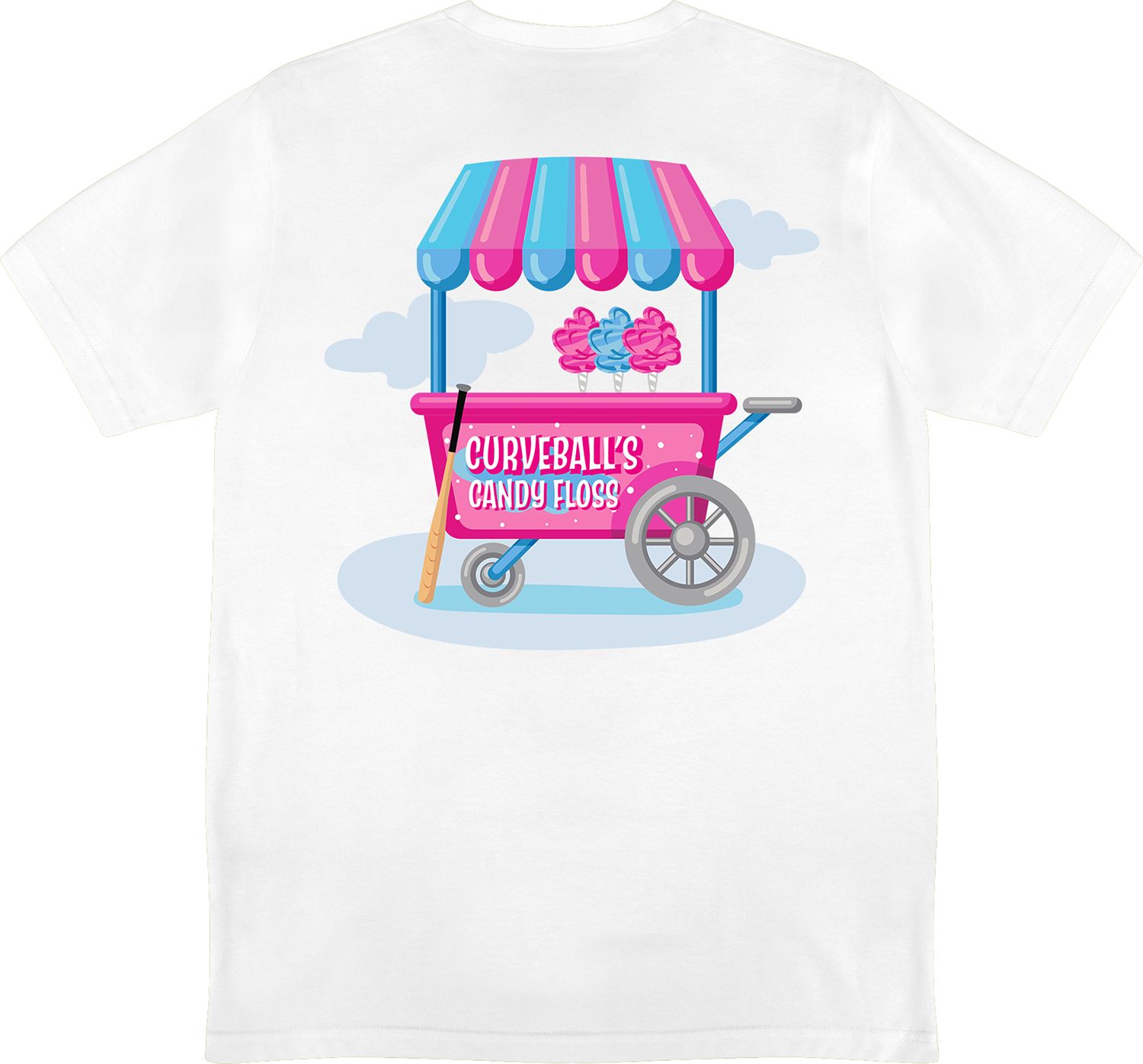 Baseball Lifestyle 101 Men's Cotton Candy Shirt product image
