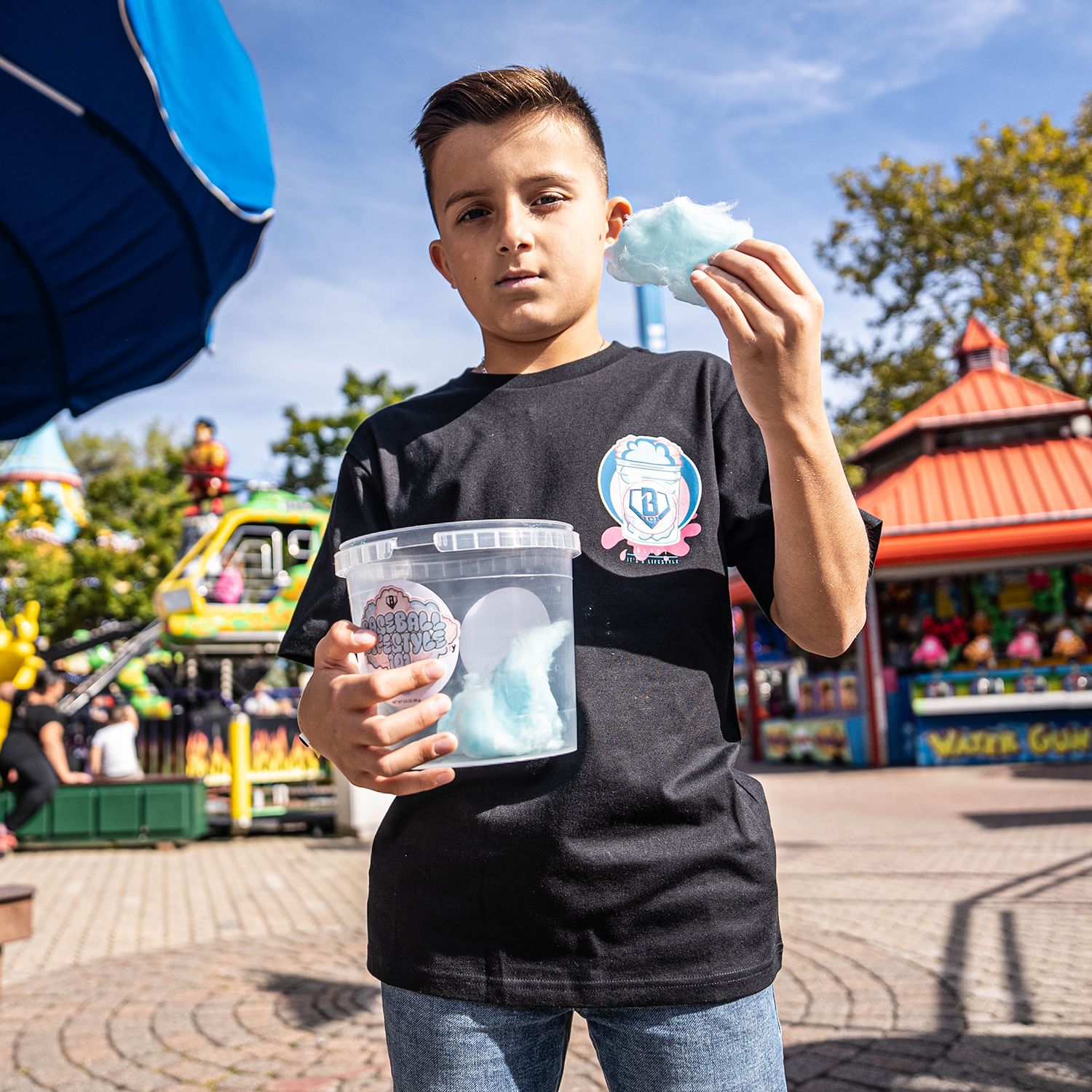 Baseball Lifestyle 101 Boys' Cotton Candy Shirt product image