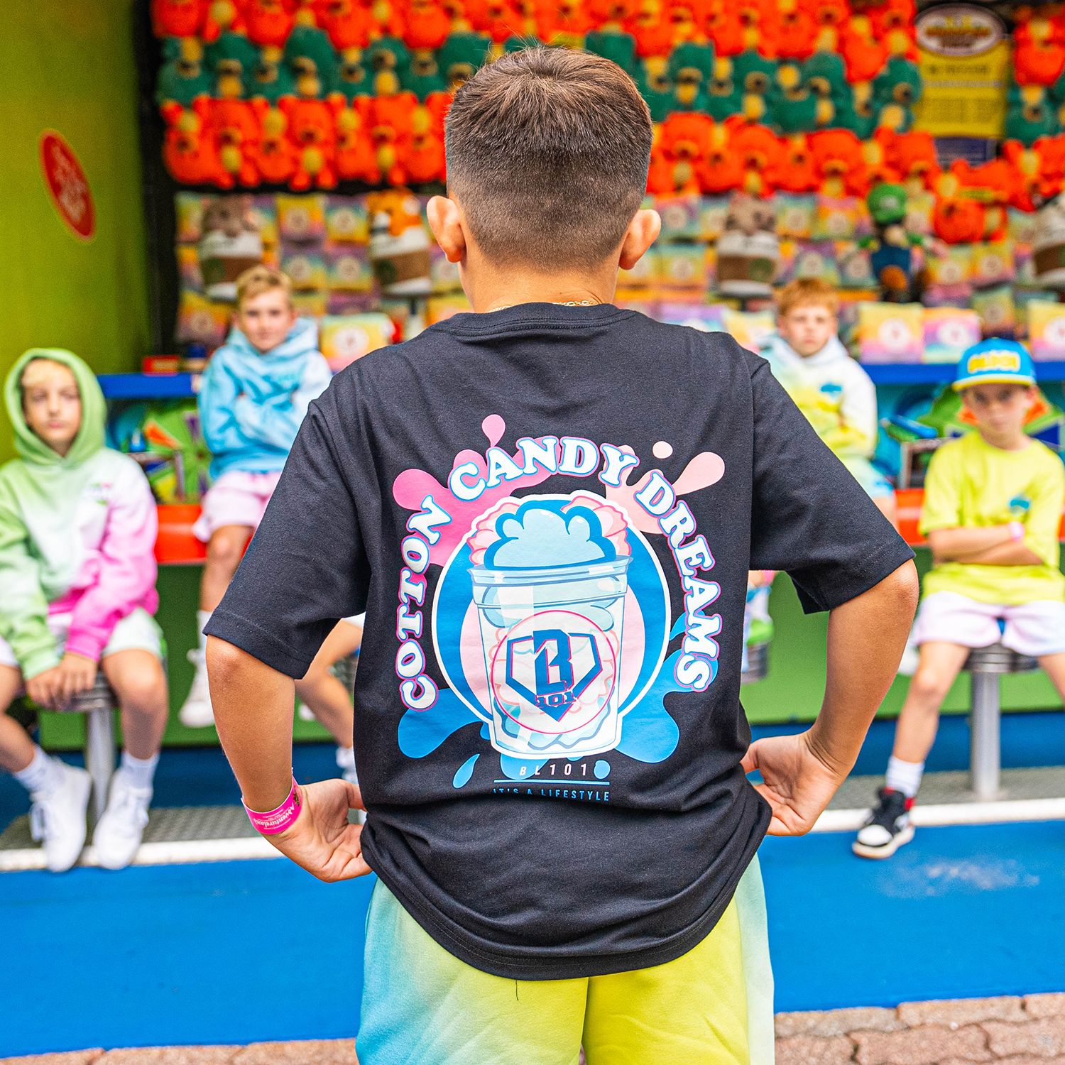 Baseball Lifestyle 101 Boys' Cotton Candy Shirt product image