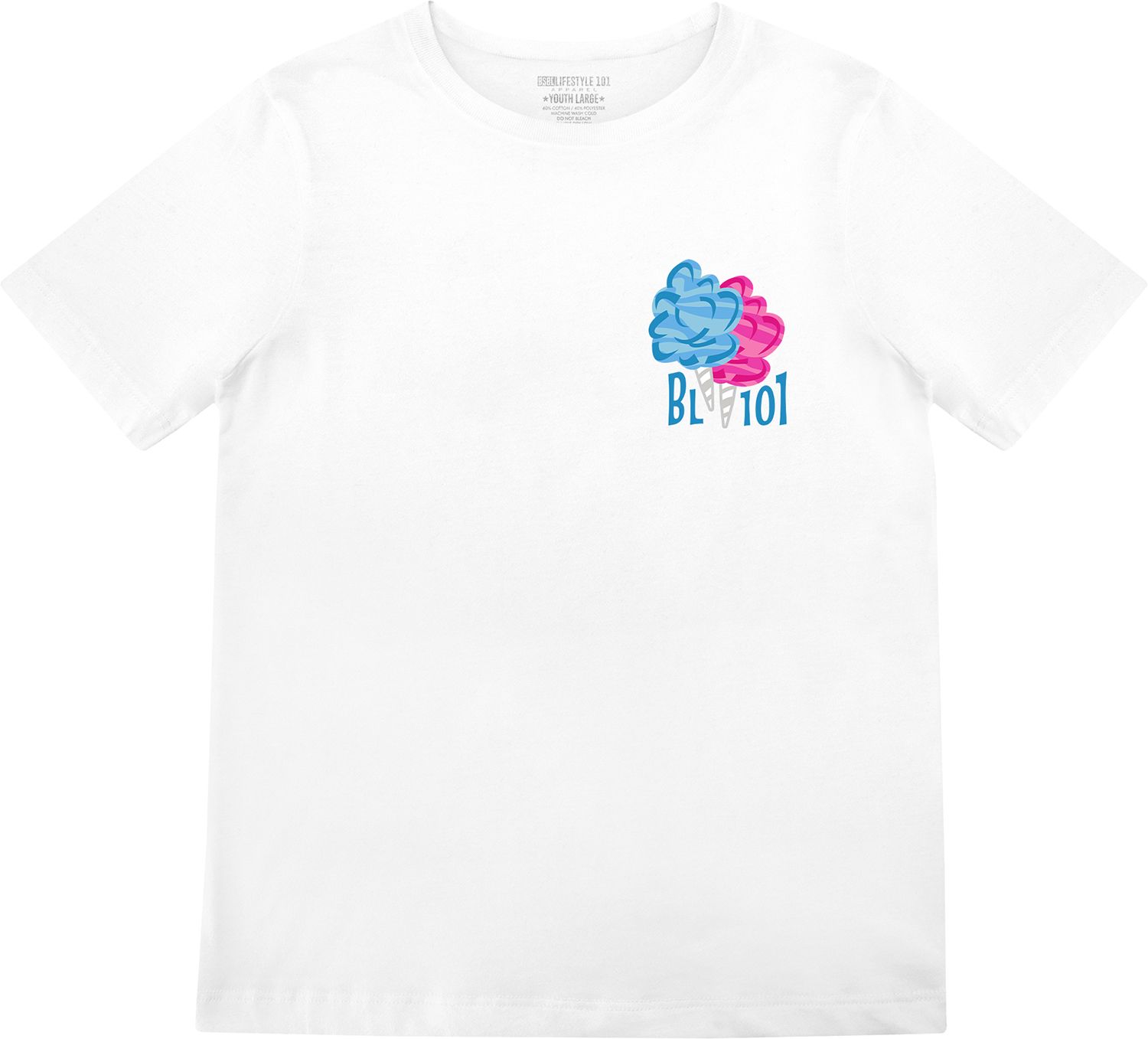 Baseball Lifestyle 101 Boys' Cotton Candy Shirt product image