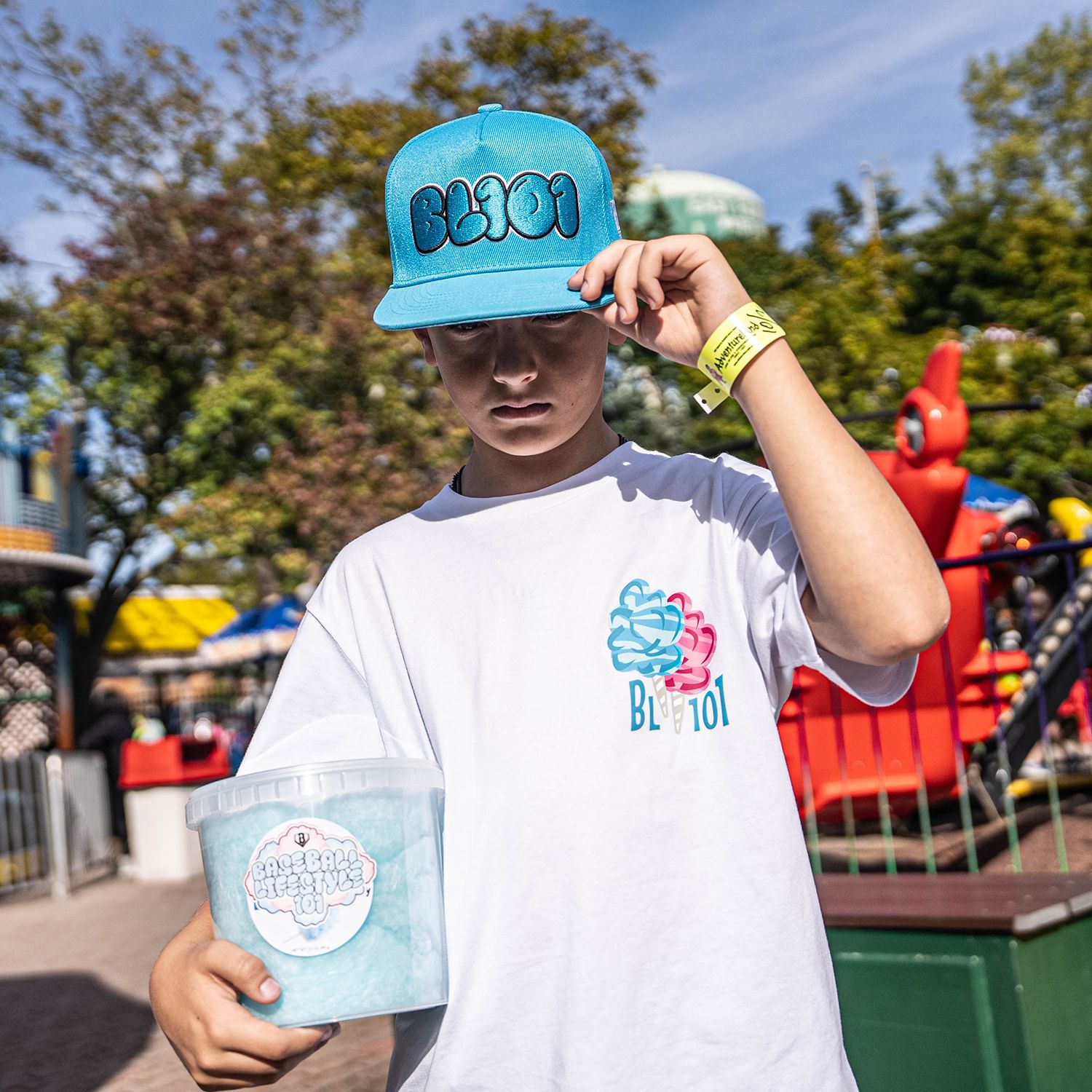 Baseball Lifestyle 101 Boys' Cotton Candy Shirt product image