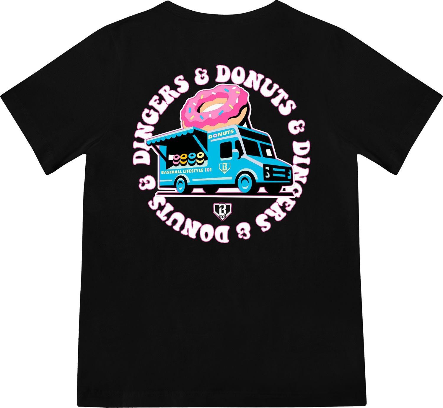Baseball Lifestyle 101 Boys' Donut Shirt product image