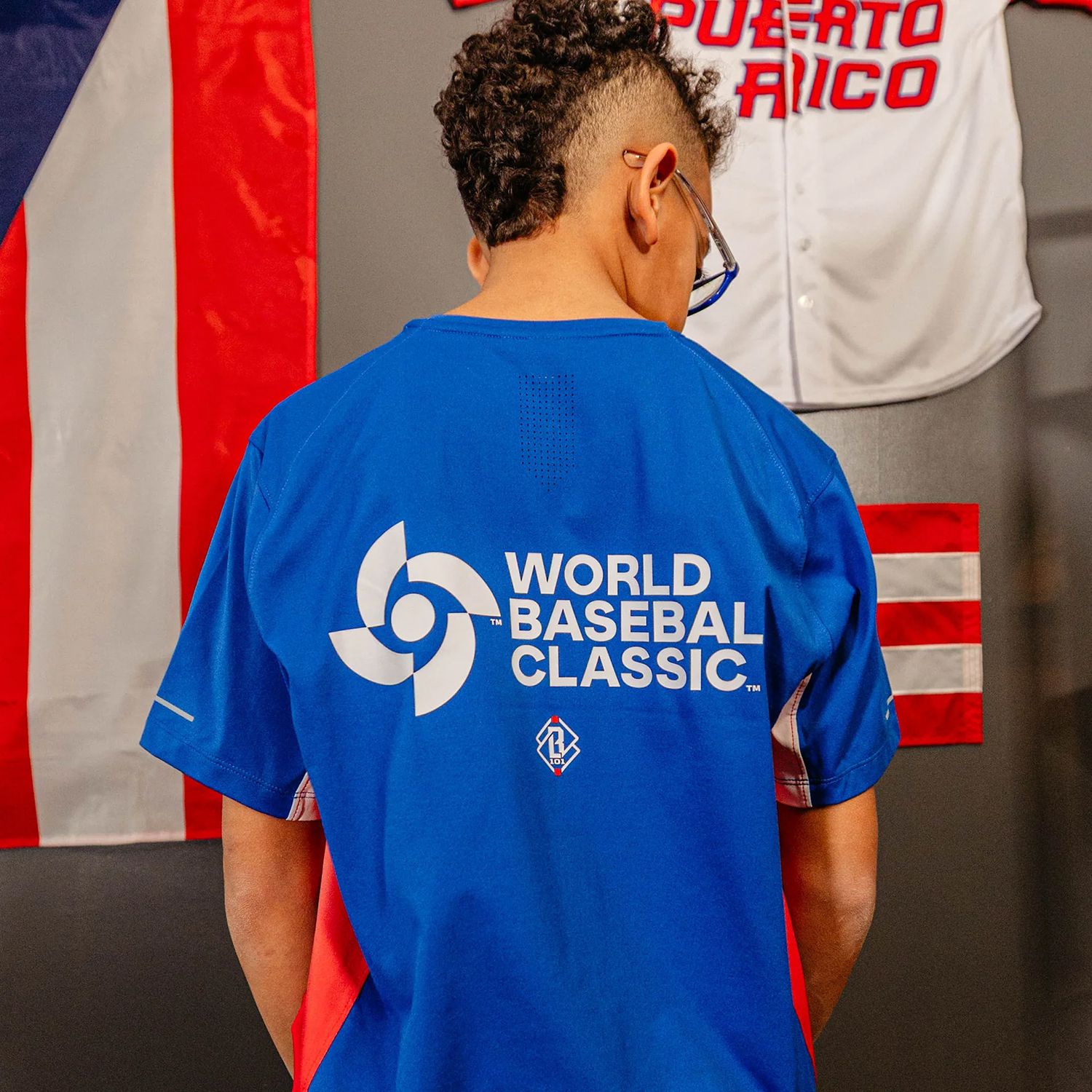 Baseball Lifestyle 101 Boys' Puerto Rico WBC Diamond Tech Shirt product image